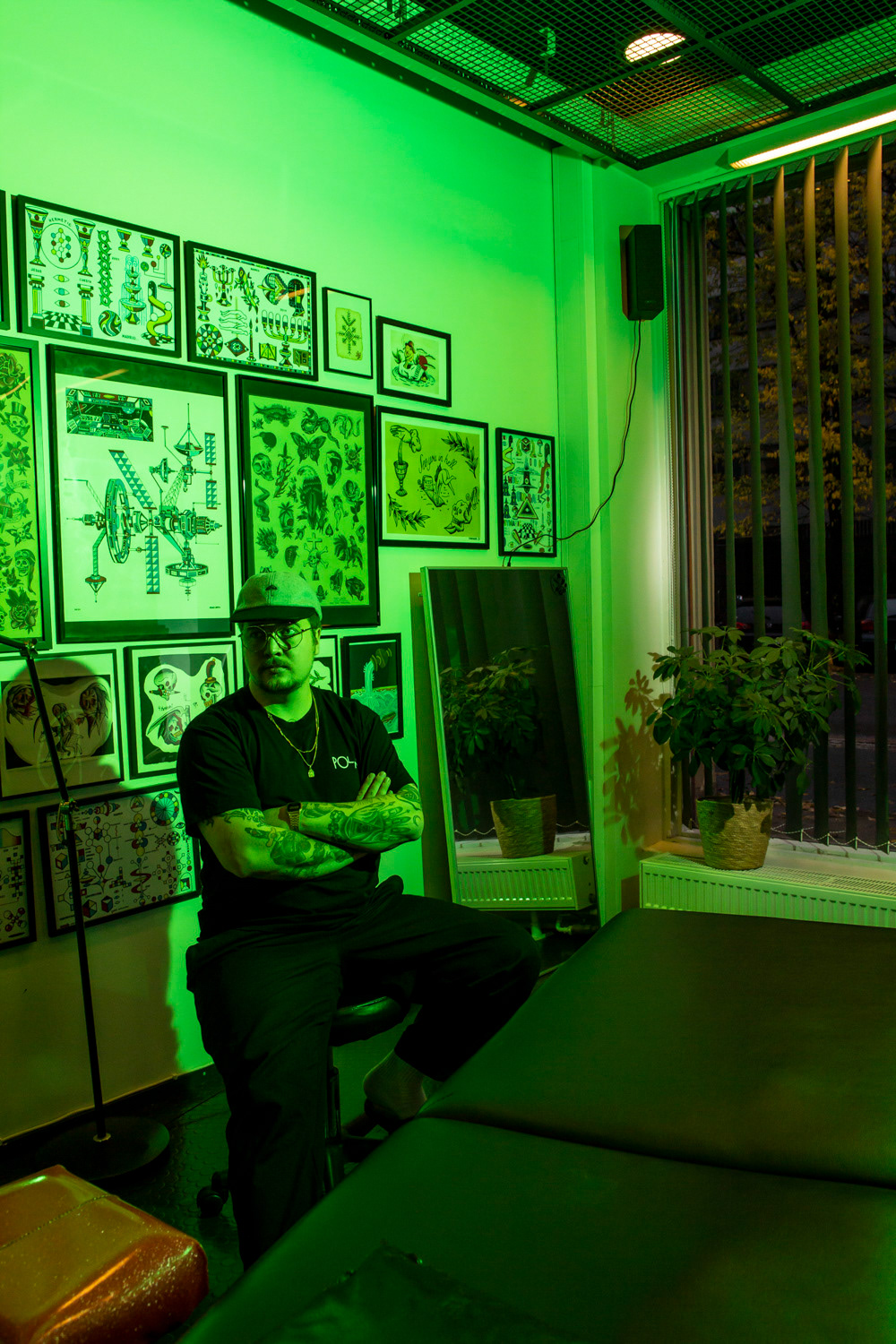 Tattoo artists in Turku. Personal series. 2022