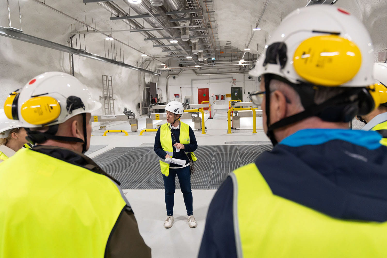 A guided tour in Kakolanmäki Wastewater Treatment Plant for Vesi. magazine. 2023