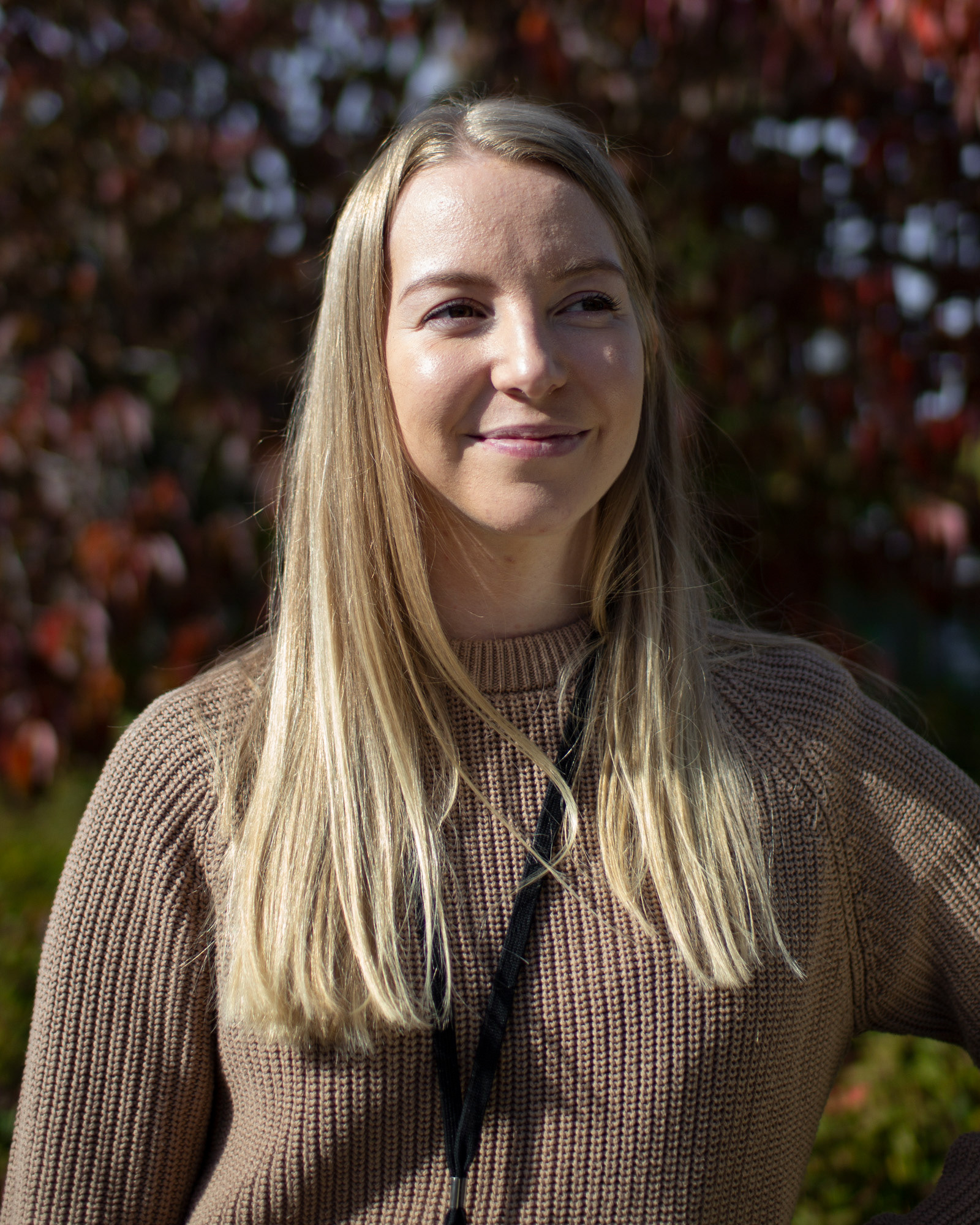 Communication coordinator Elina Santavirta for Turun vesihuolto. 2021