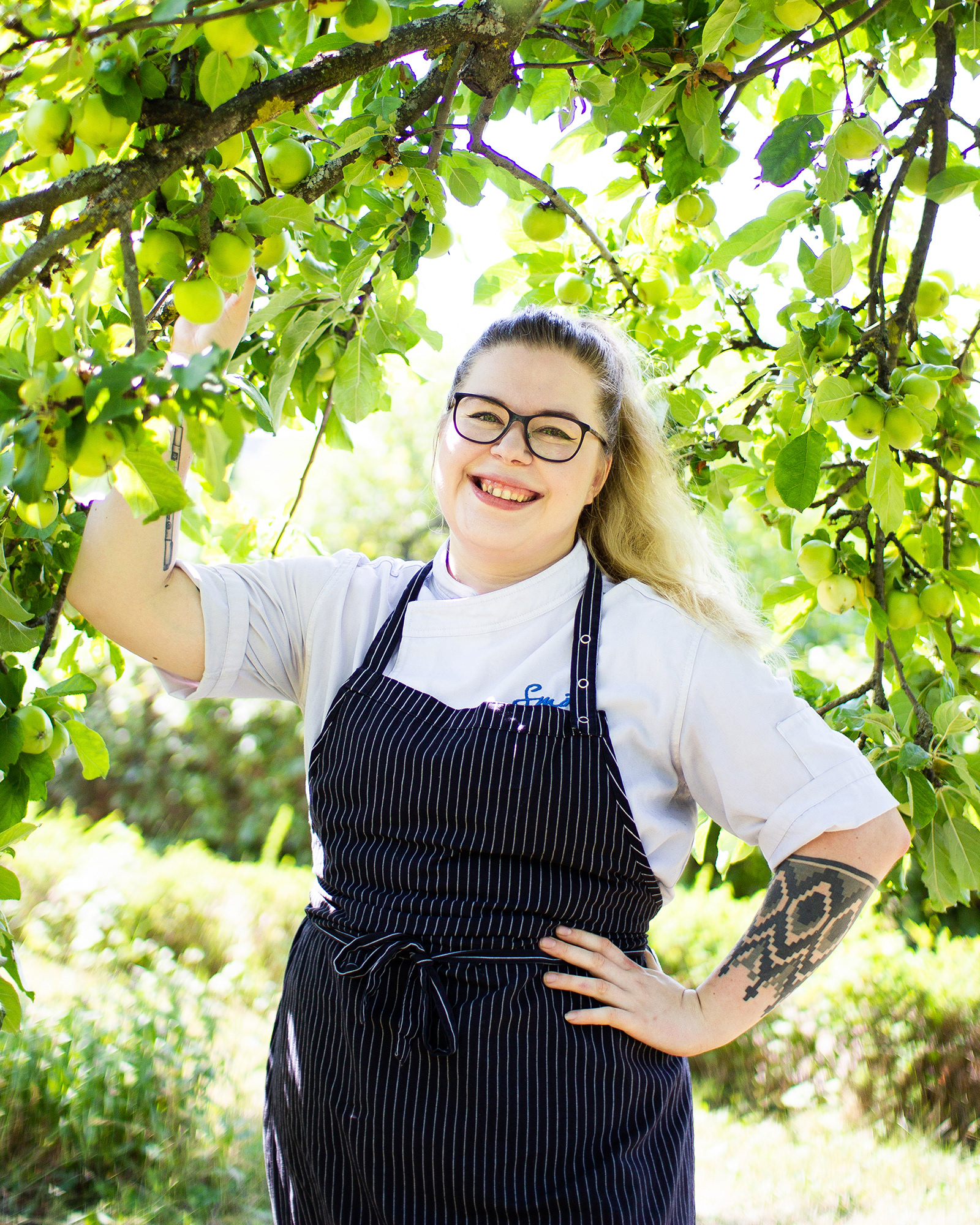 Portraits for chef Noora Kangosjärvi. 2018