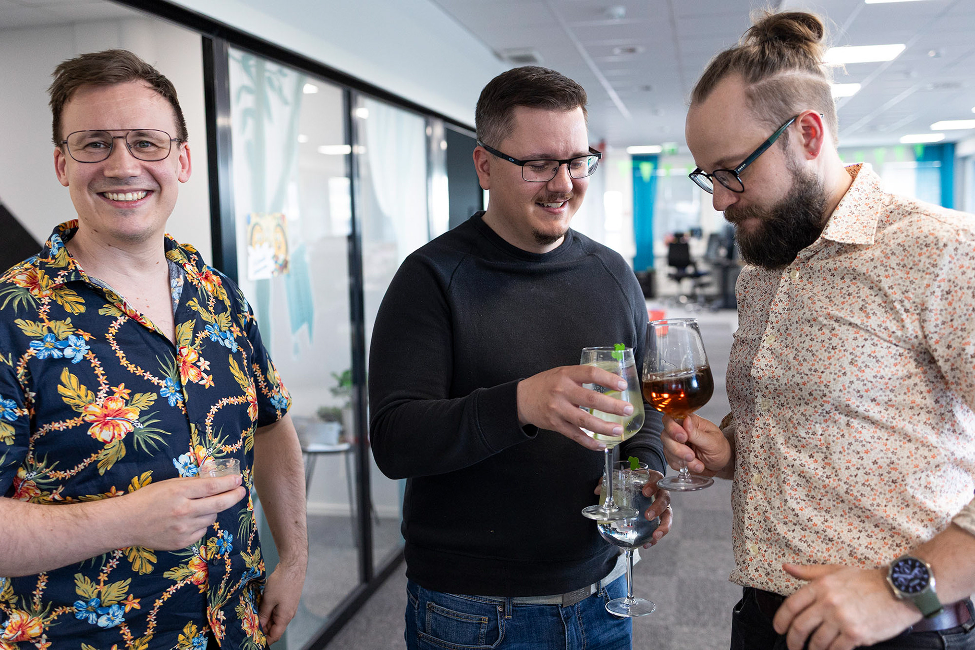 Event photography for digital business design and software development agency Sofokus 2025