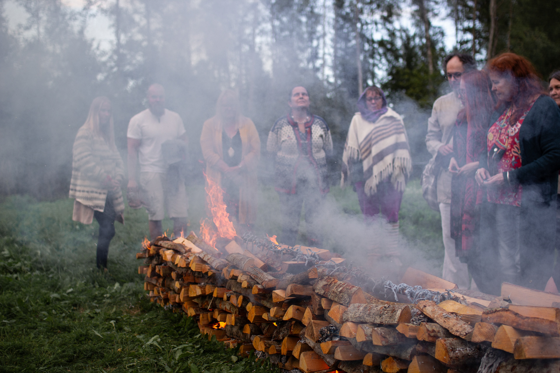 Shamanic Gathering in Finland 2021. Personal documentary project.