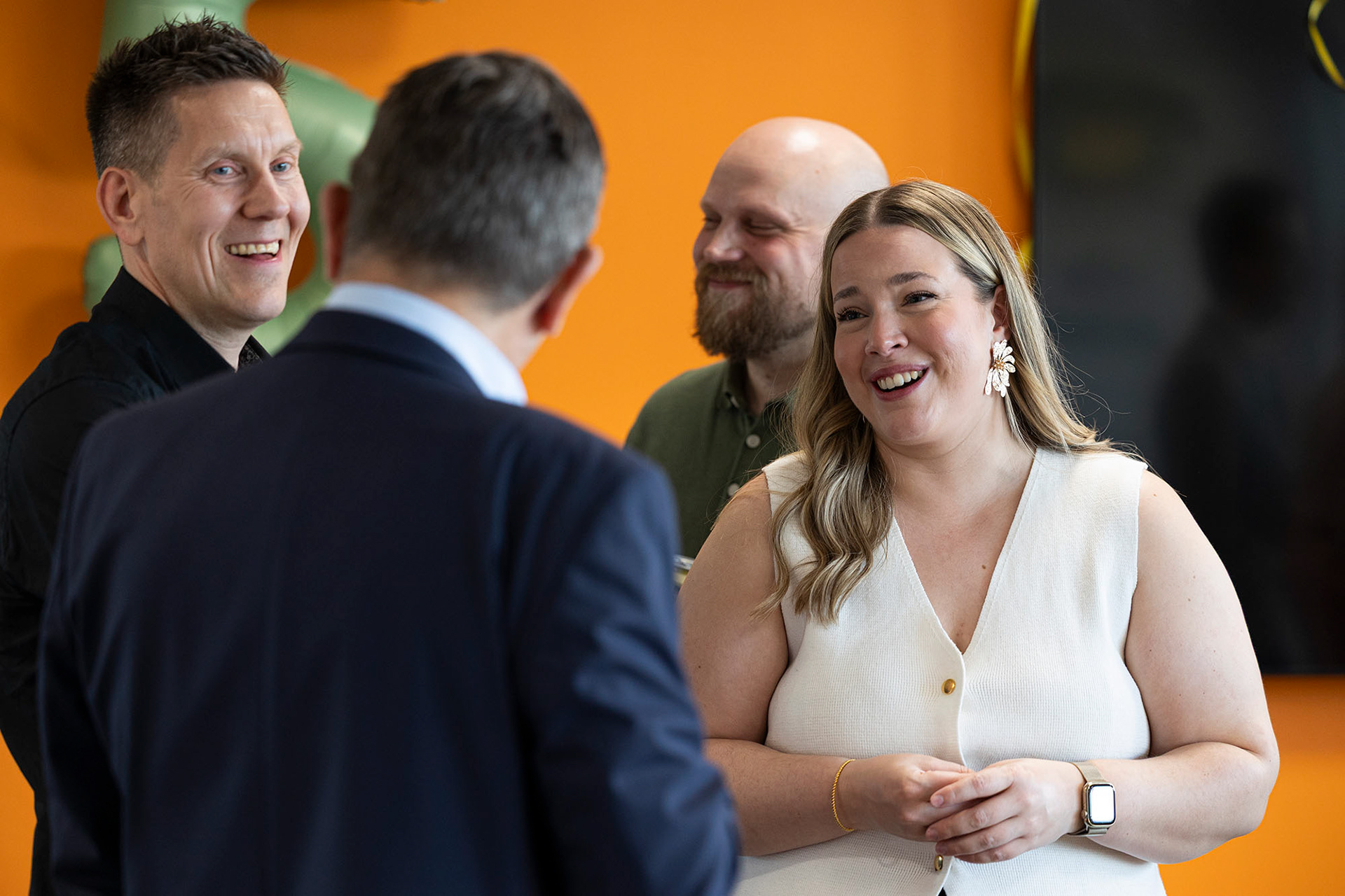 Event photography for digital business design and software development agency Sofokus 2025