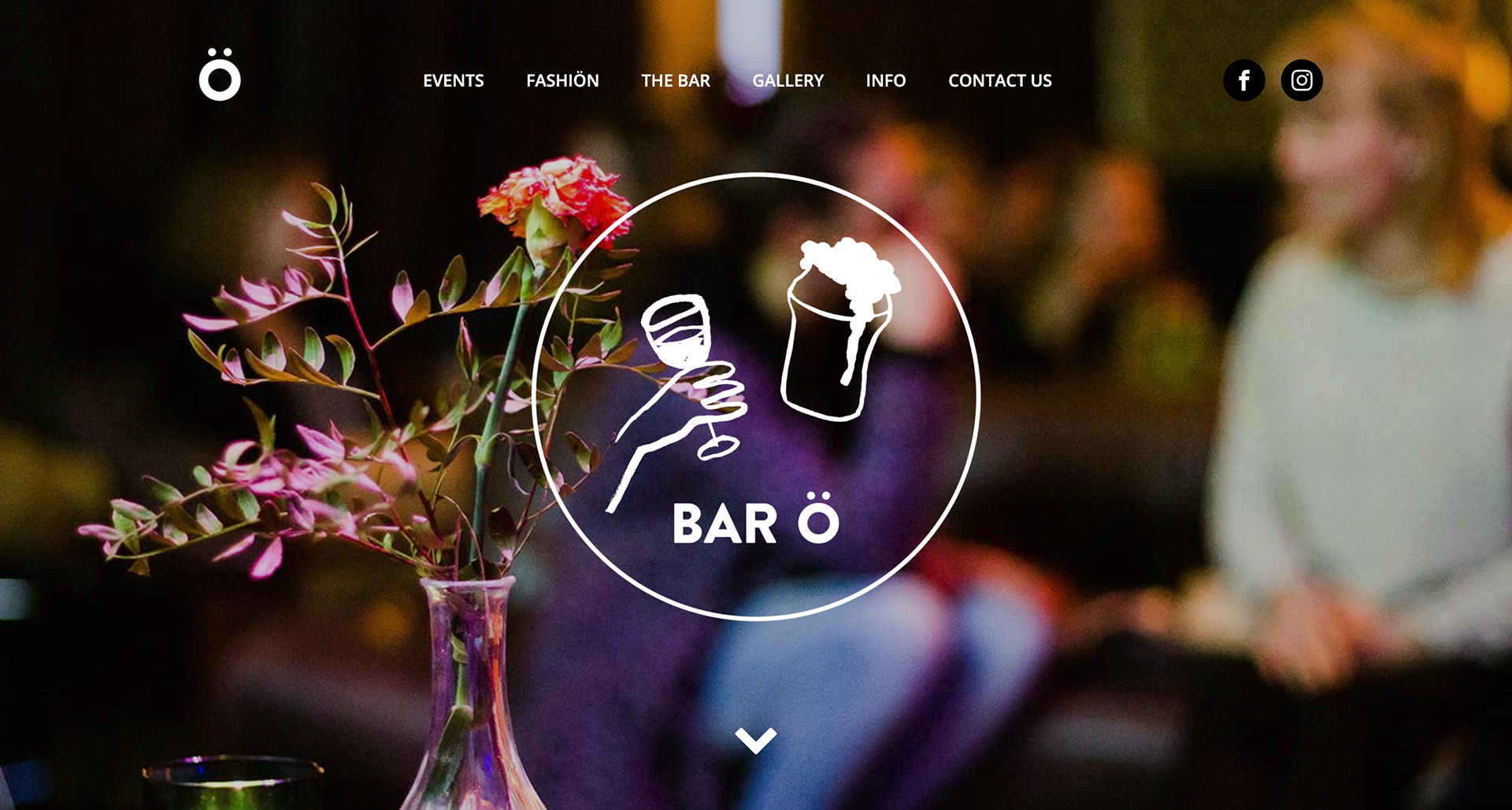 Brand photography for Bar Ö, a bar in Turku