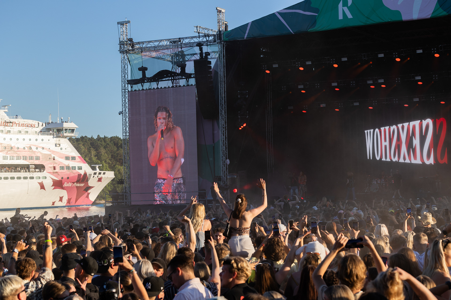 Ruisrock festival for STT-Lehtikuva/Finnish News Agency. 2023