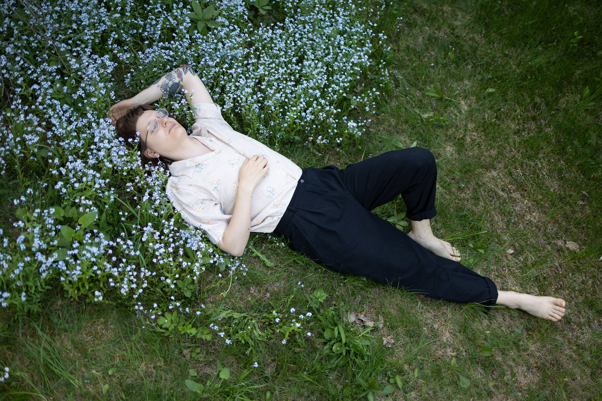 Musician Ilmi Lupiini. 2024