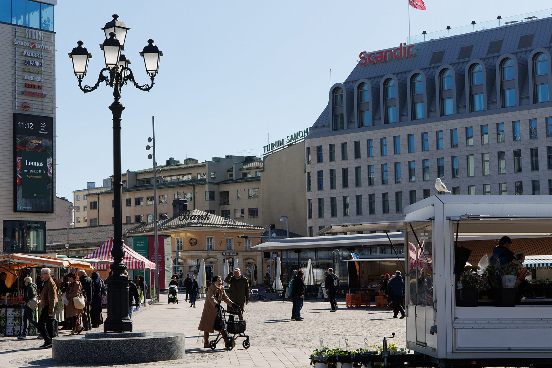 Spring day in Turku for STT-Lehtikuva/Finnish News Agency. 2023