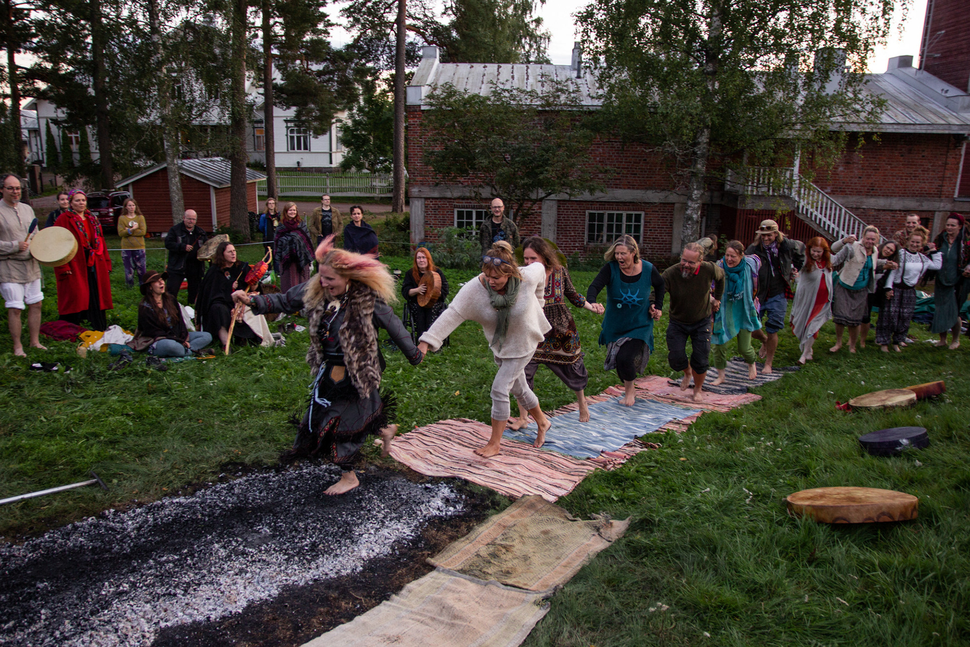 Shamanic Gathering in Finland 2021. Personal documentary project.