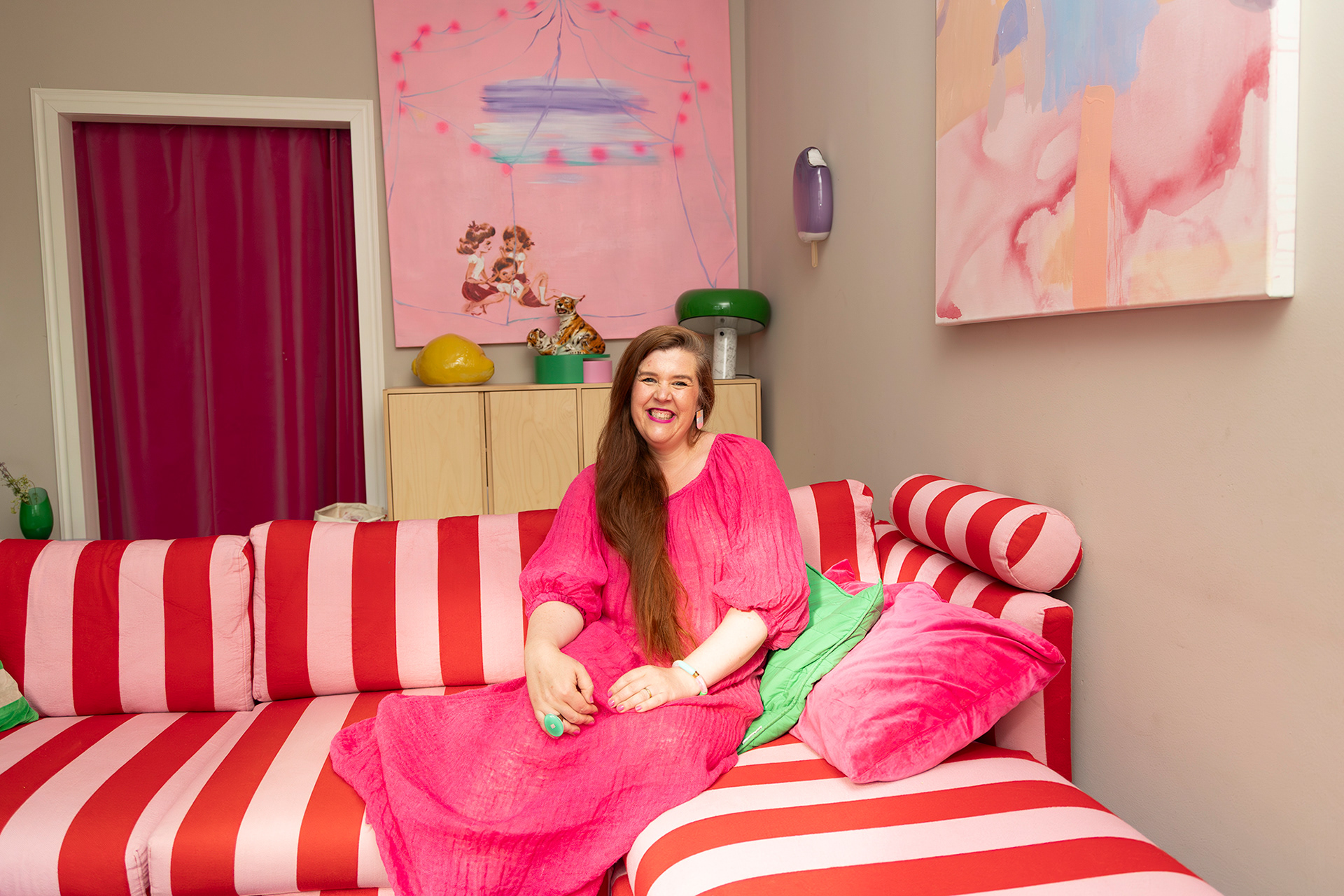 Influencer Mira Paloneva's home for Iltalehti. 2025