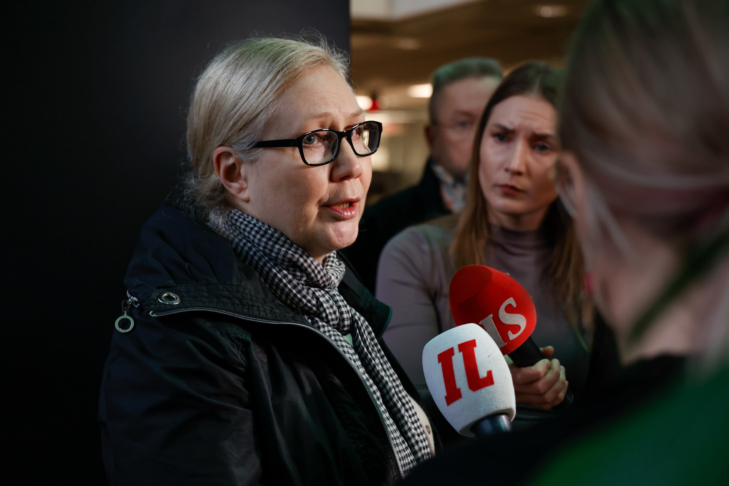 Anneli Auer at the Southwest Finland District Court. For Iltalehti 2025