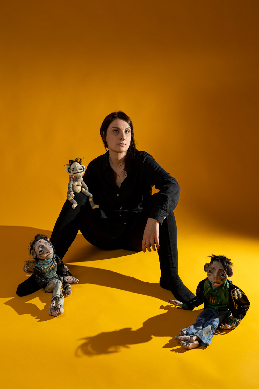 Portraits for a puppet artist. 2025