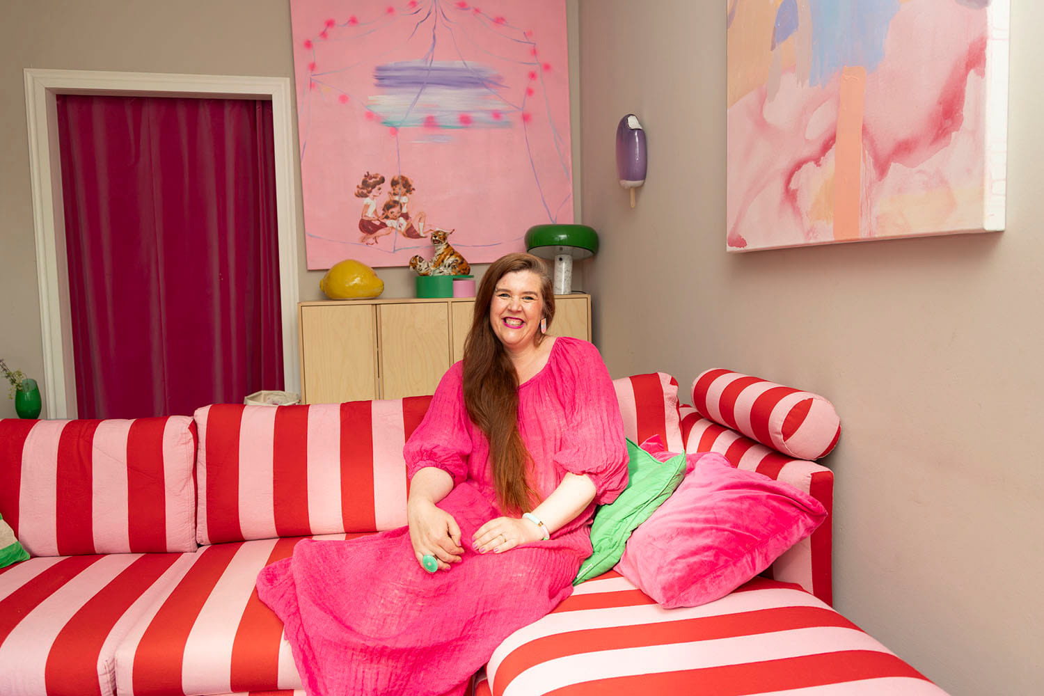 Influencer Mira Paloneva's home for Iltalehti. 2025