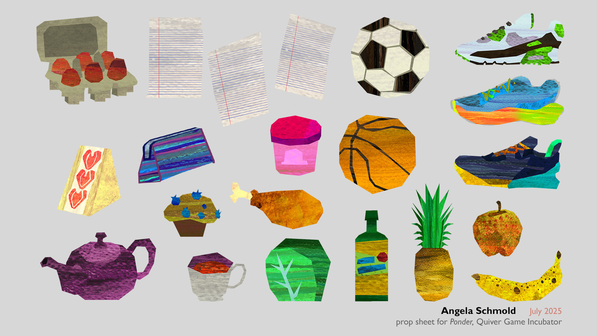 These items can be found floating throughout the levels of Ponder.