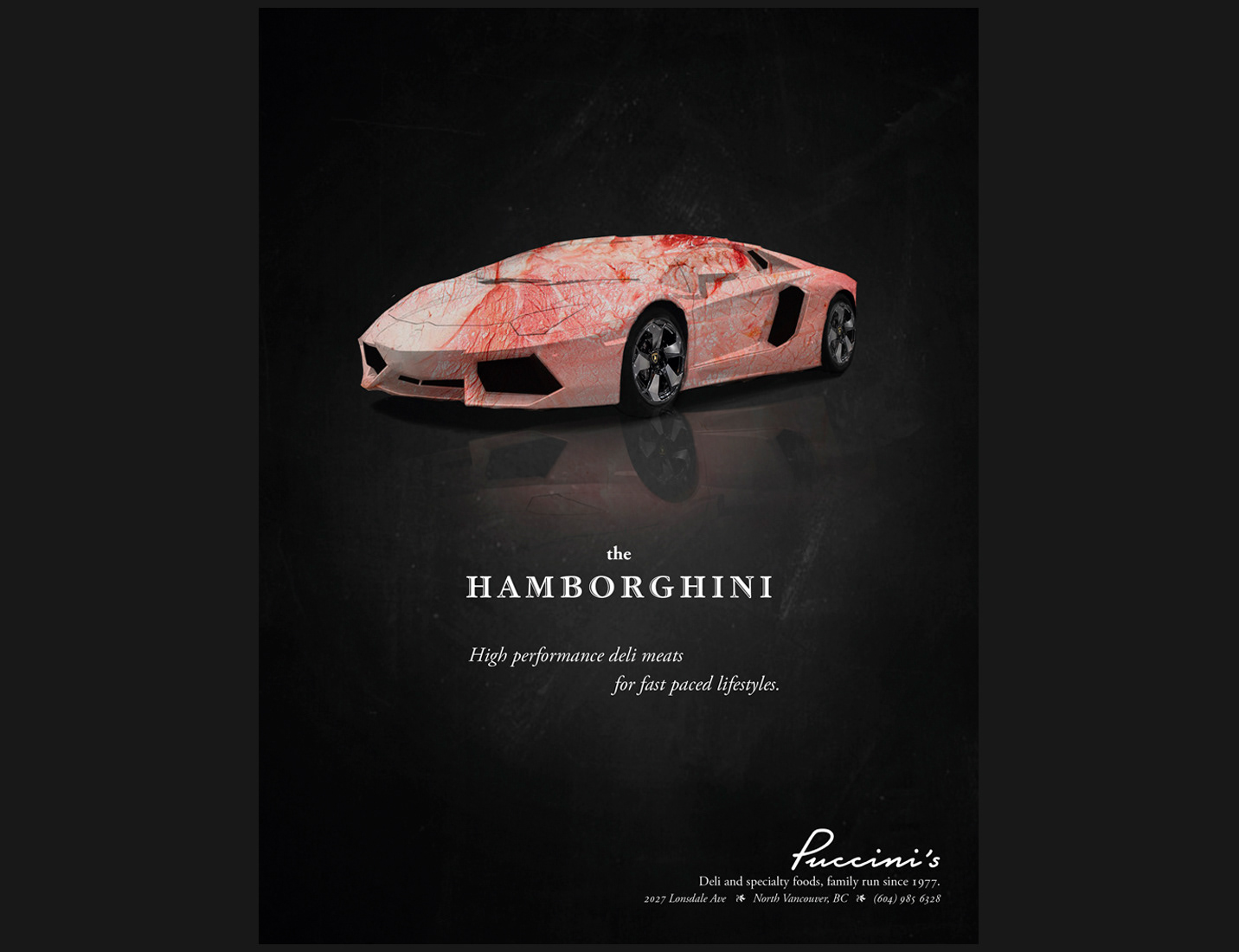 A magazine layout for the Hamborghini, based on the Lamborghini.