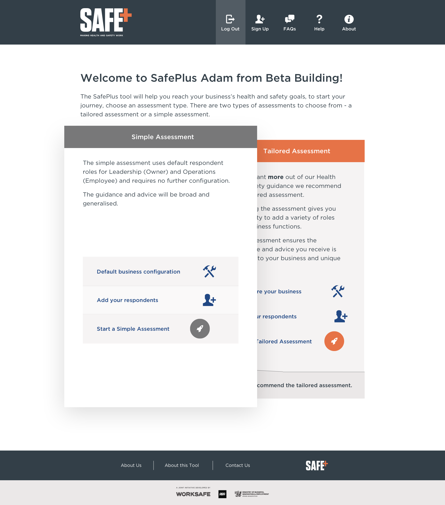 Safe plus landing 02