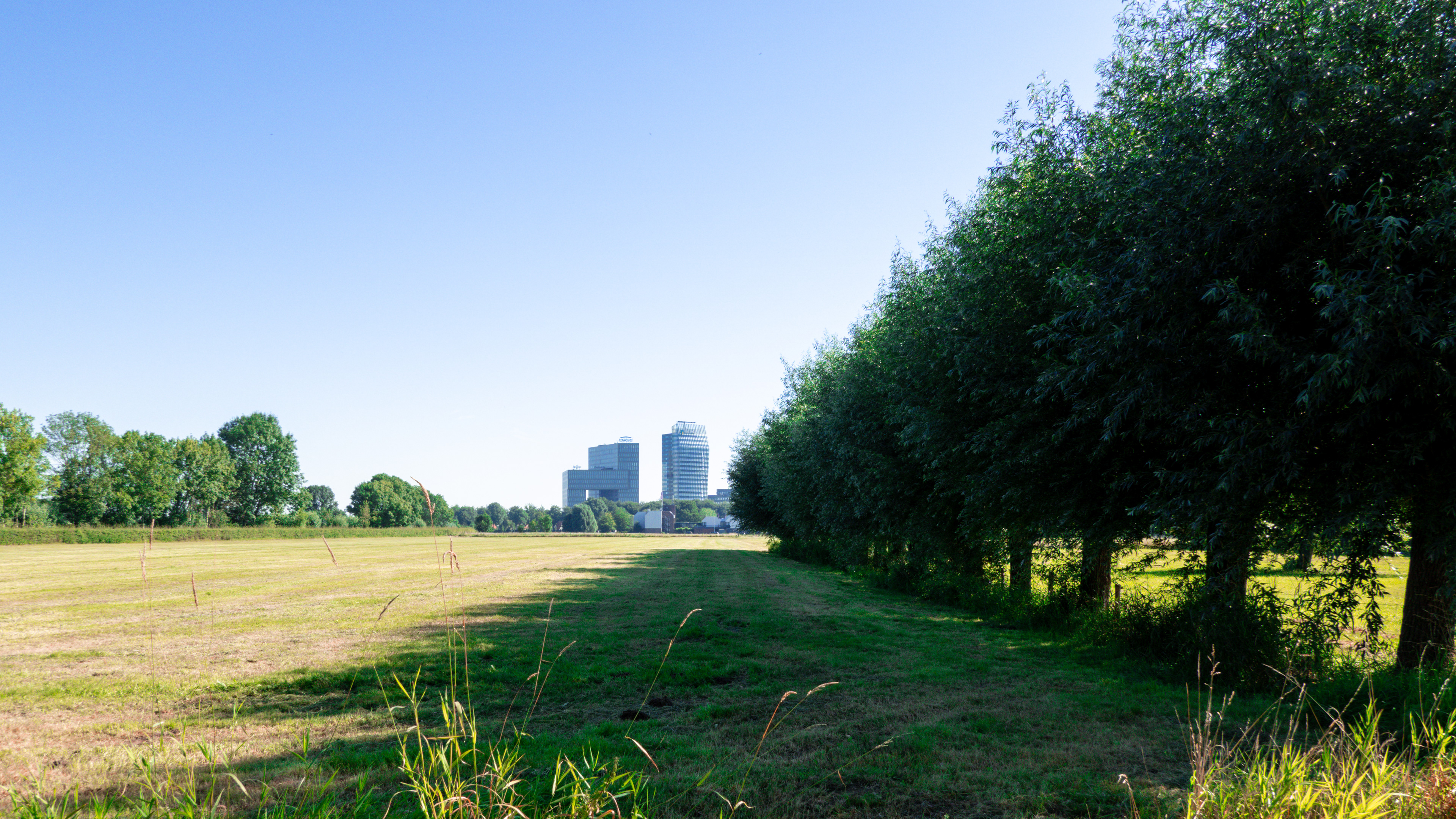 Nilantsweg met zicht op de IJsseltoren