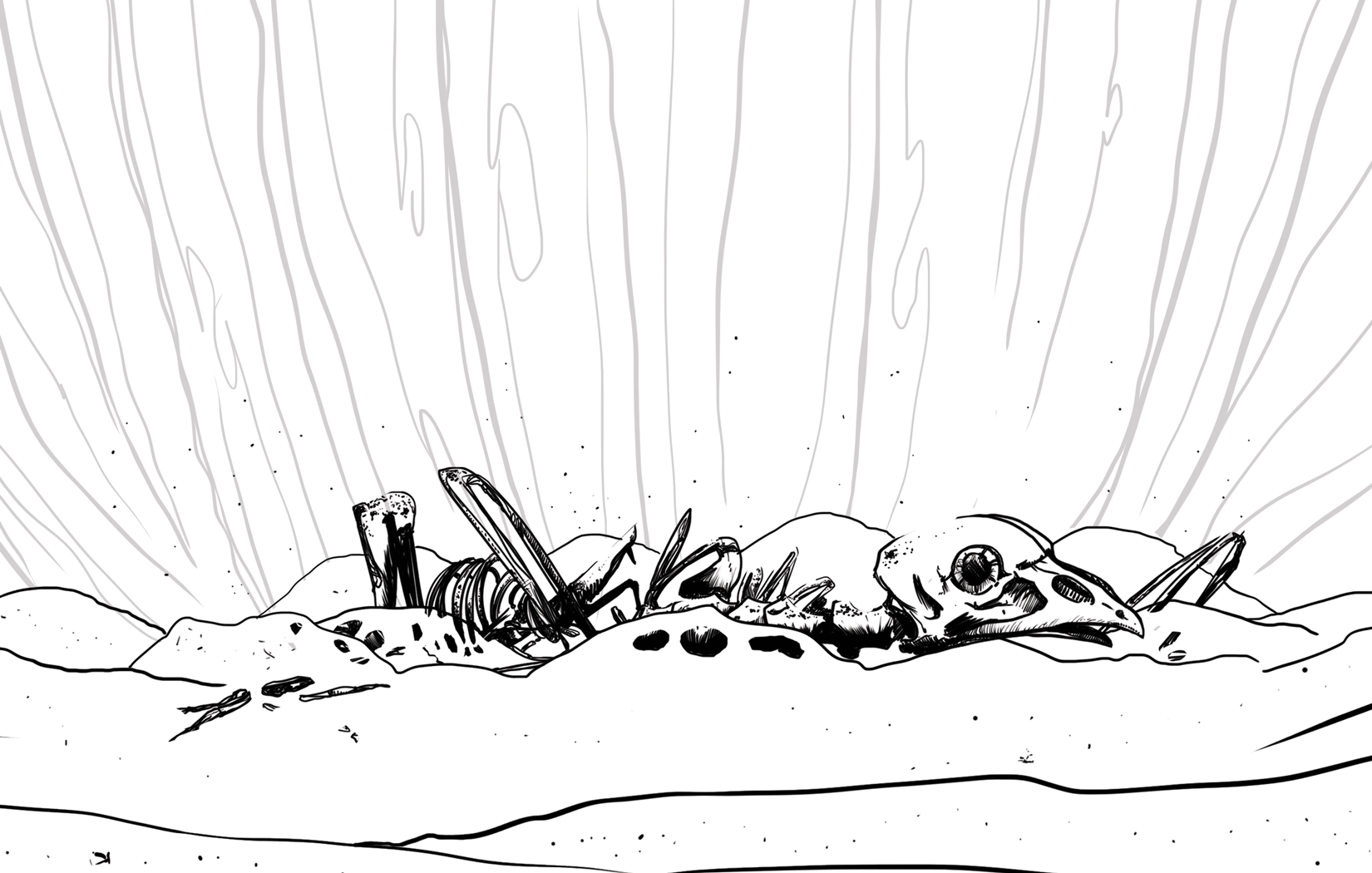 The sketch where everything begun.