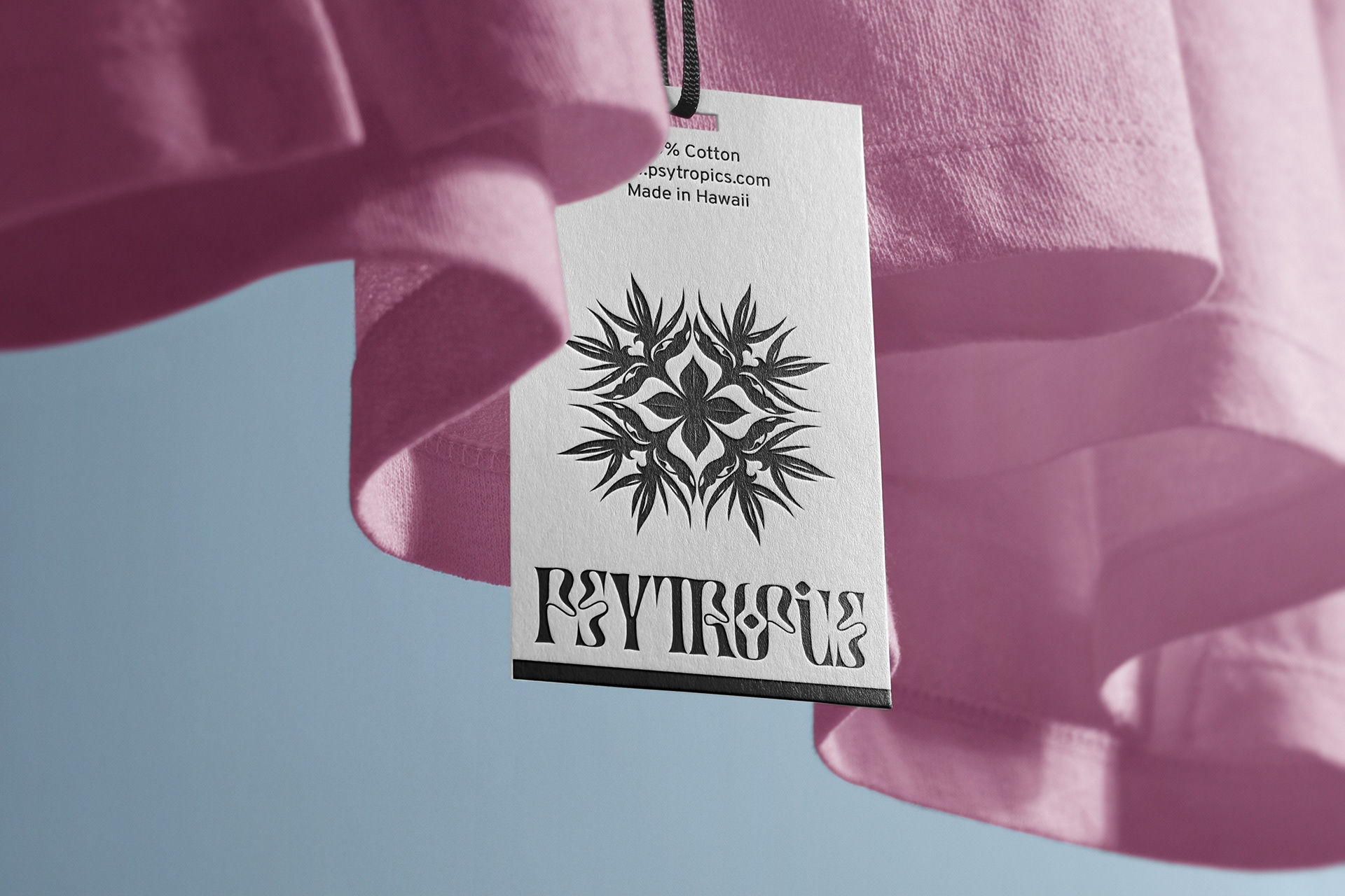 Psytropics Shirt Tag
