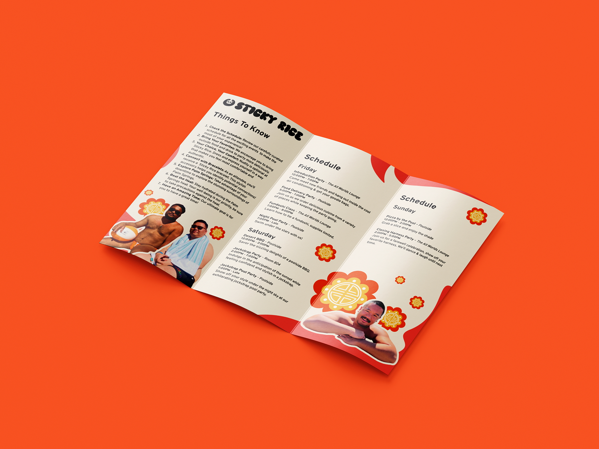 Sticky Rice Trifold