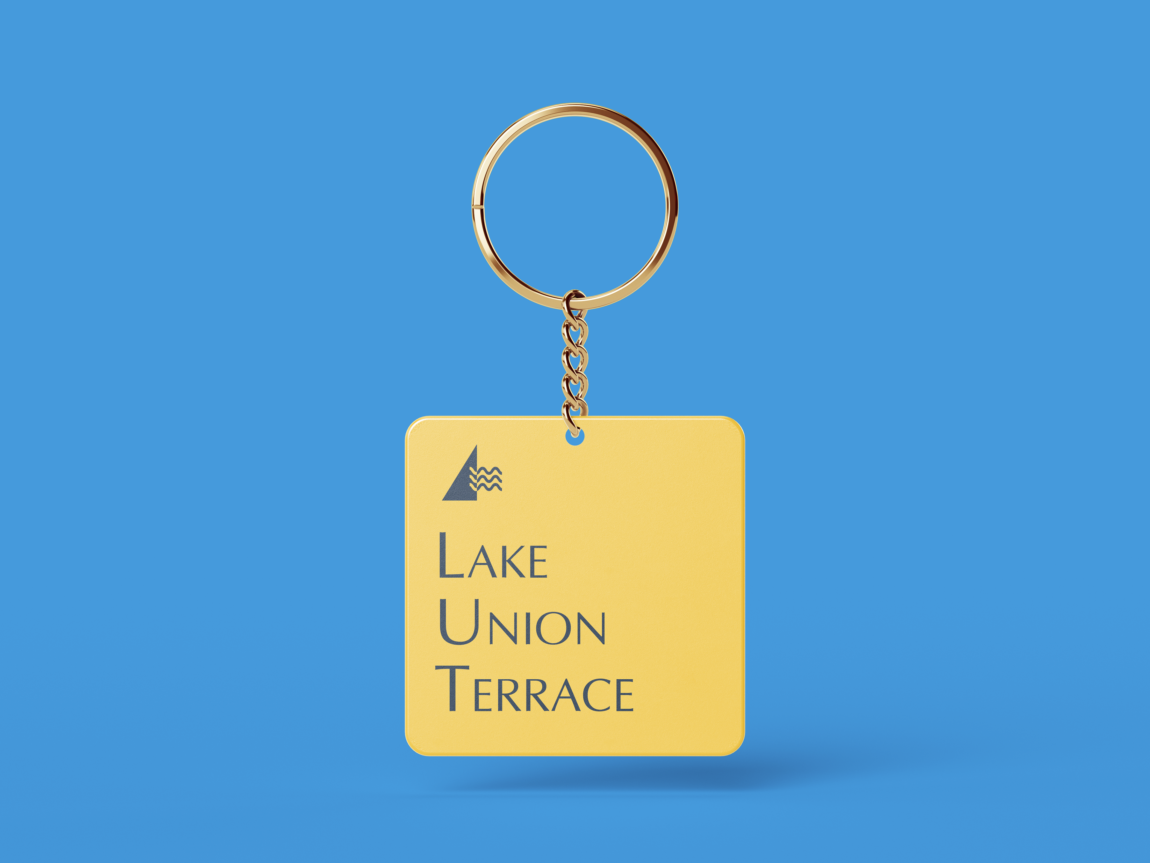 Lake Union Terrace Keychain Mockup