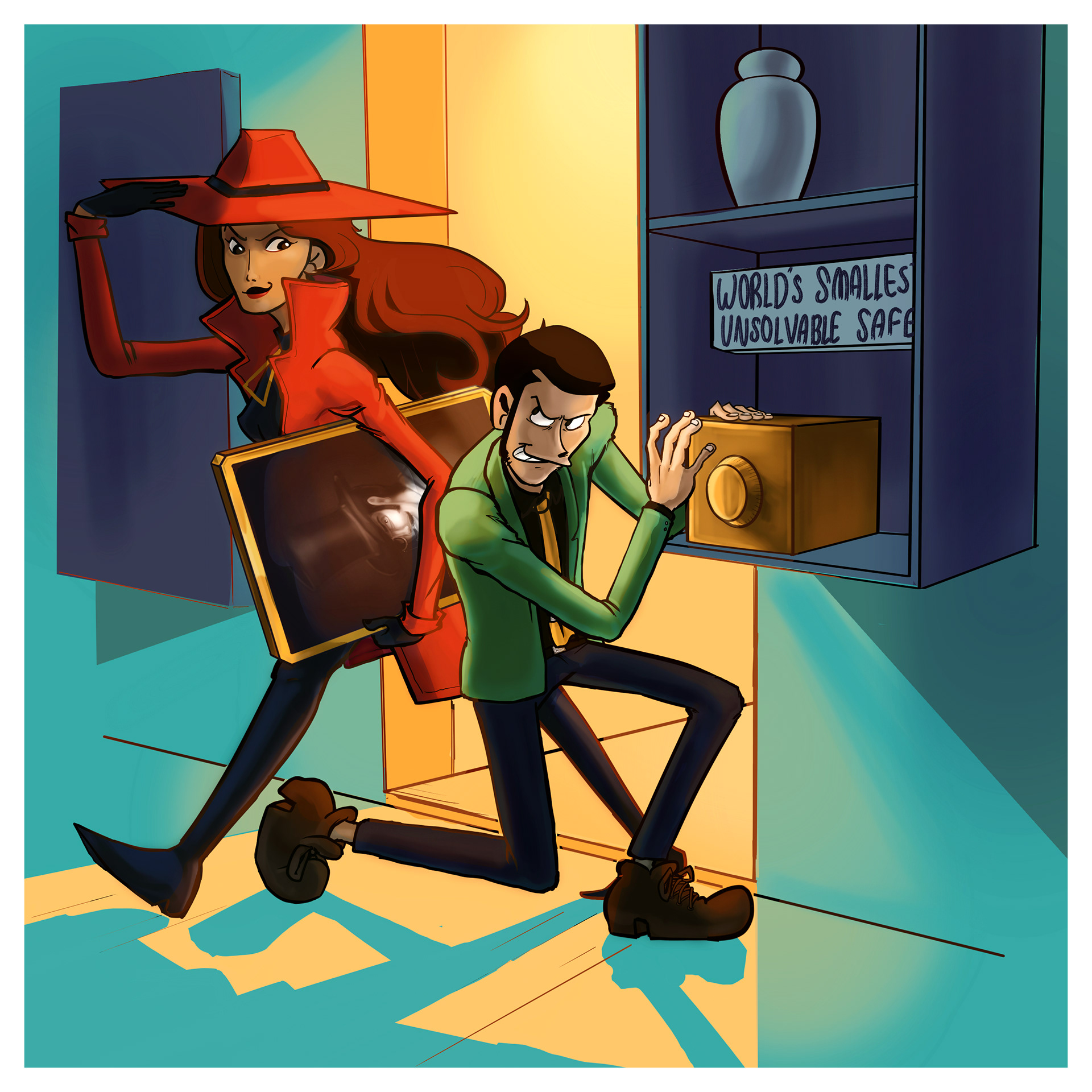 Commissioned Piece - Lupin III vs. Cameron SanDiego
