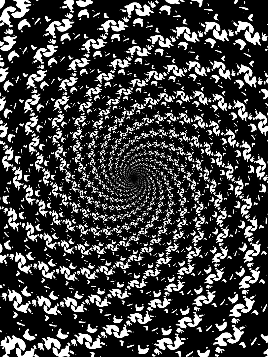 Trama Radiación Centrífuga