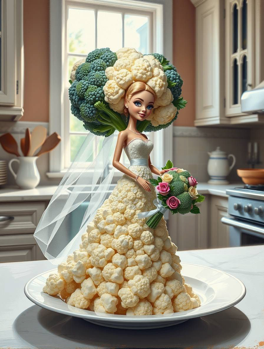 Brocco-flower Barbie
