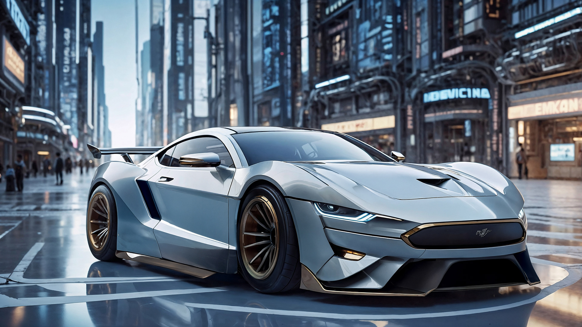 Mustang Pegasus R Illustration