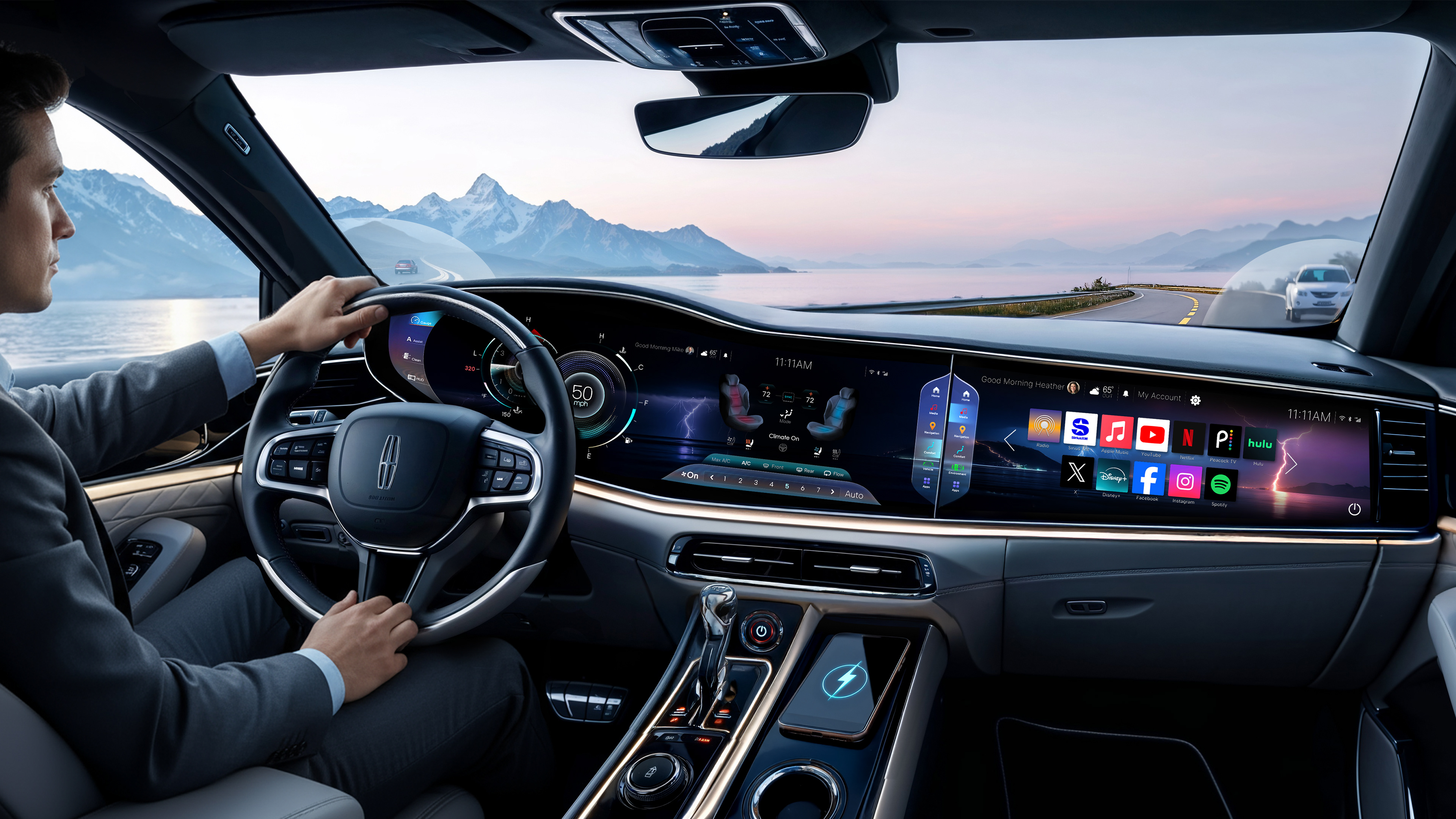 HMI Lincoln EV Concept