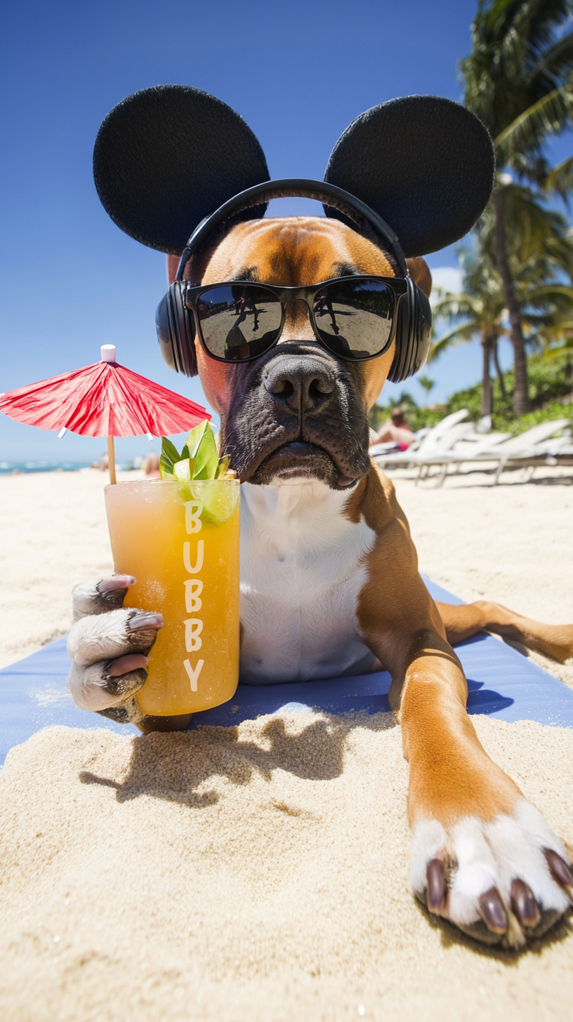 Dog Gone Beach AI and Retouching