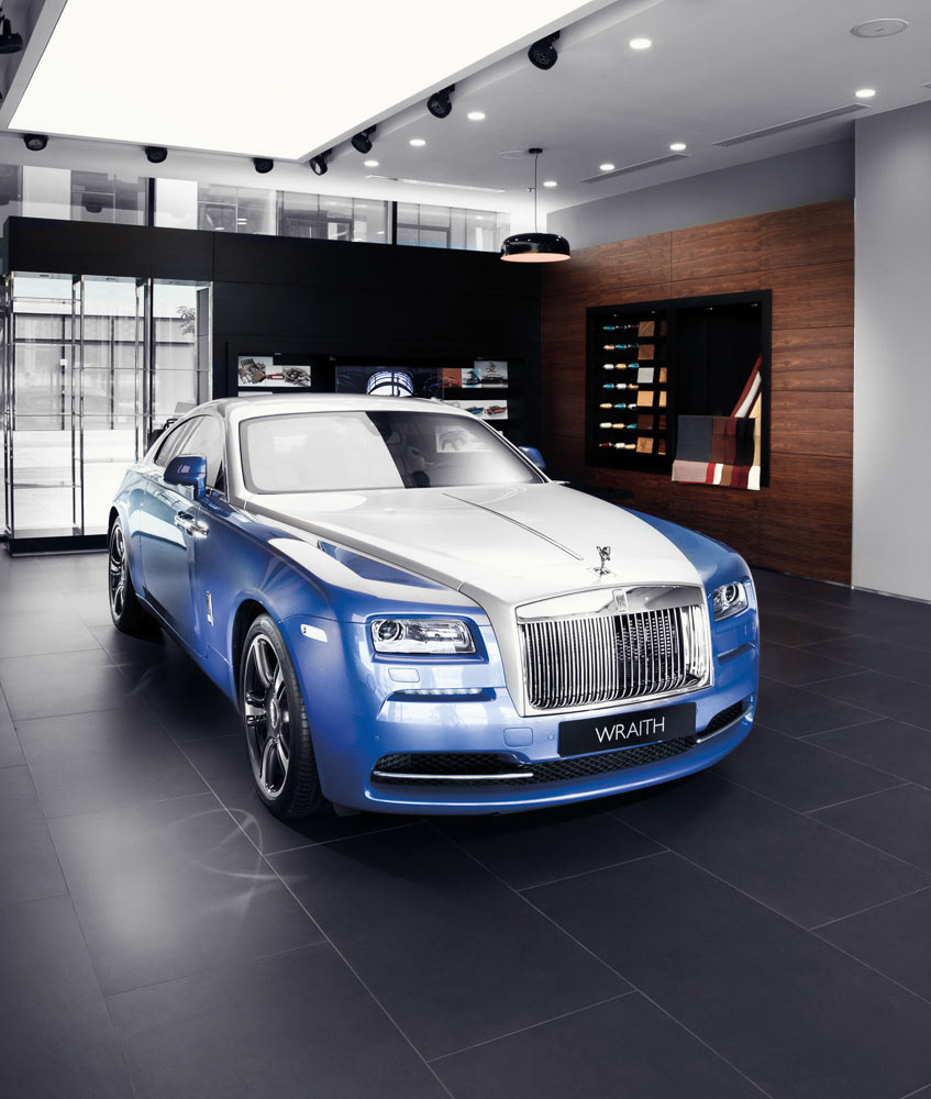 Rolls-Royce showroom