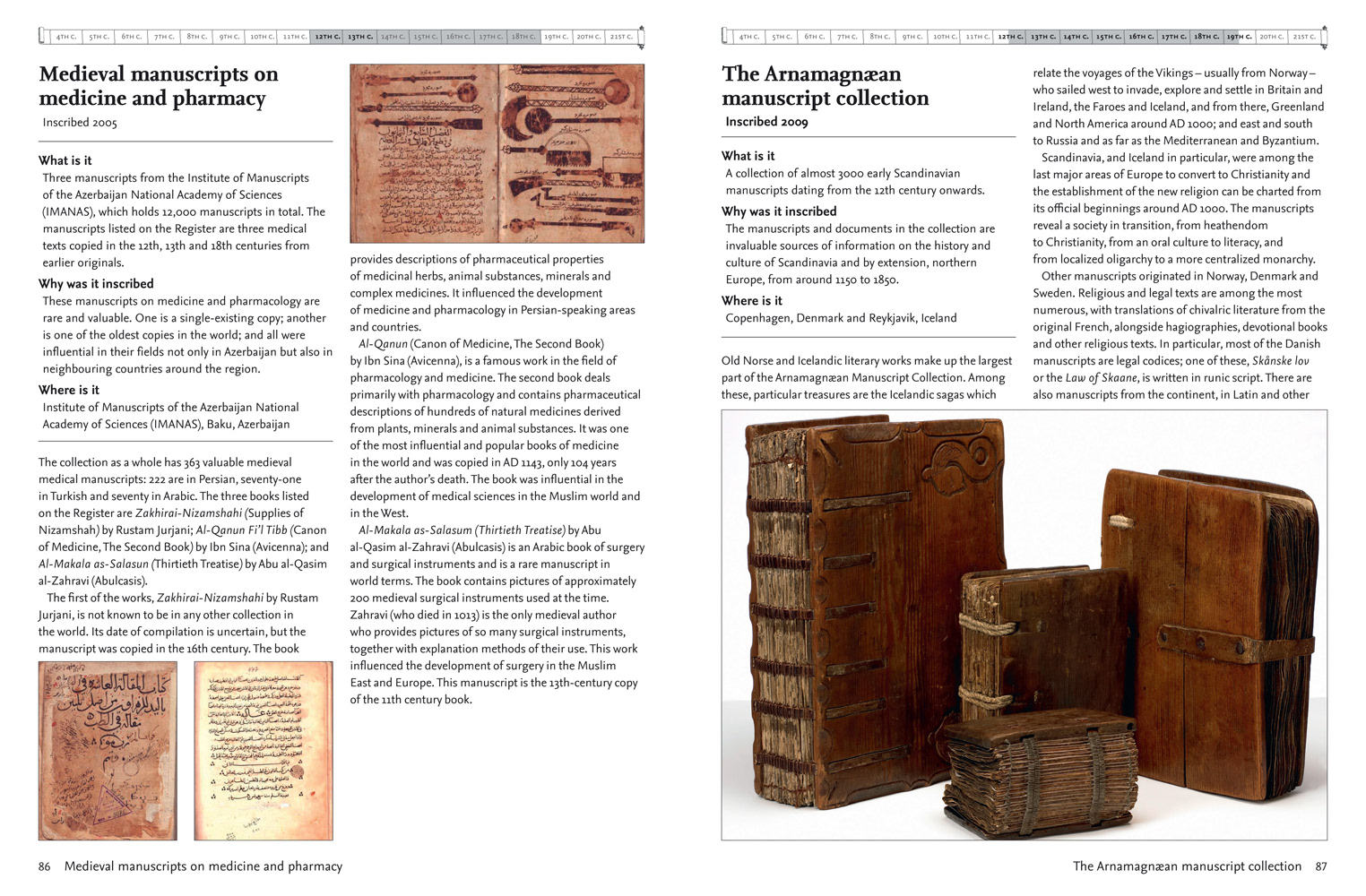 Standard single page articles