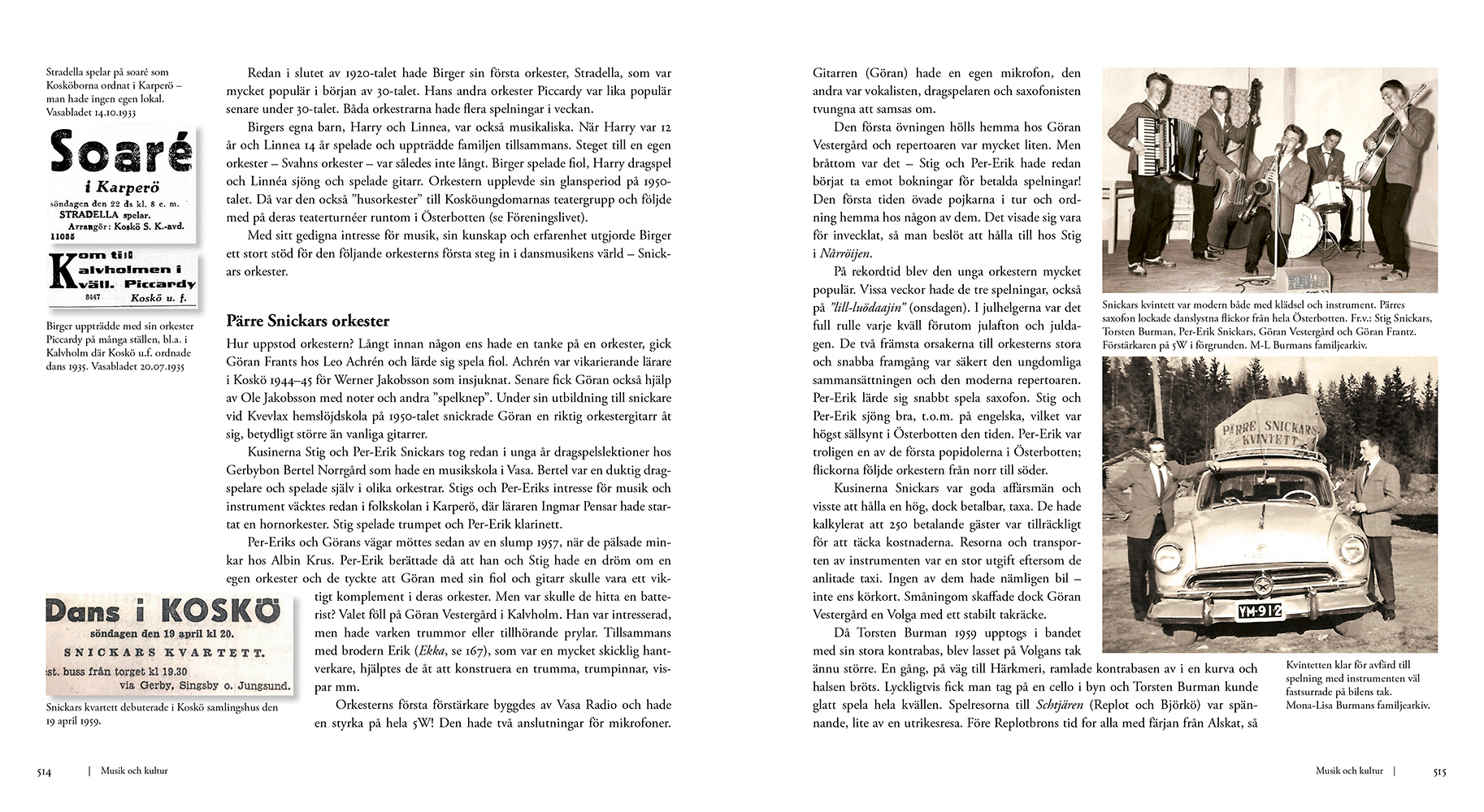 Standard chapter spread