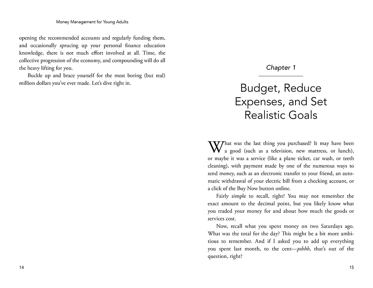 Chapter title spread