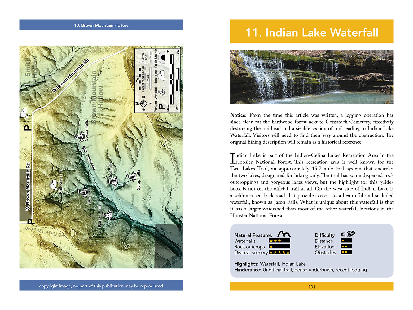 Map page and new chapter title page