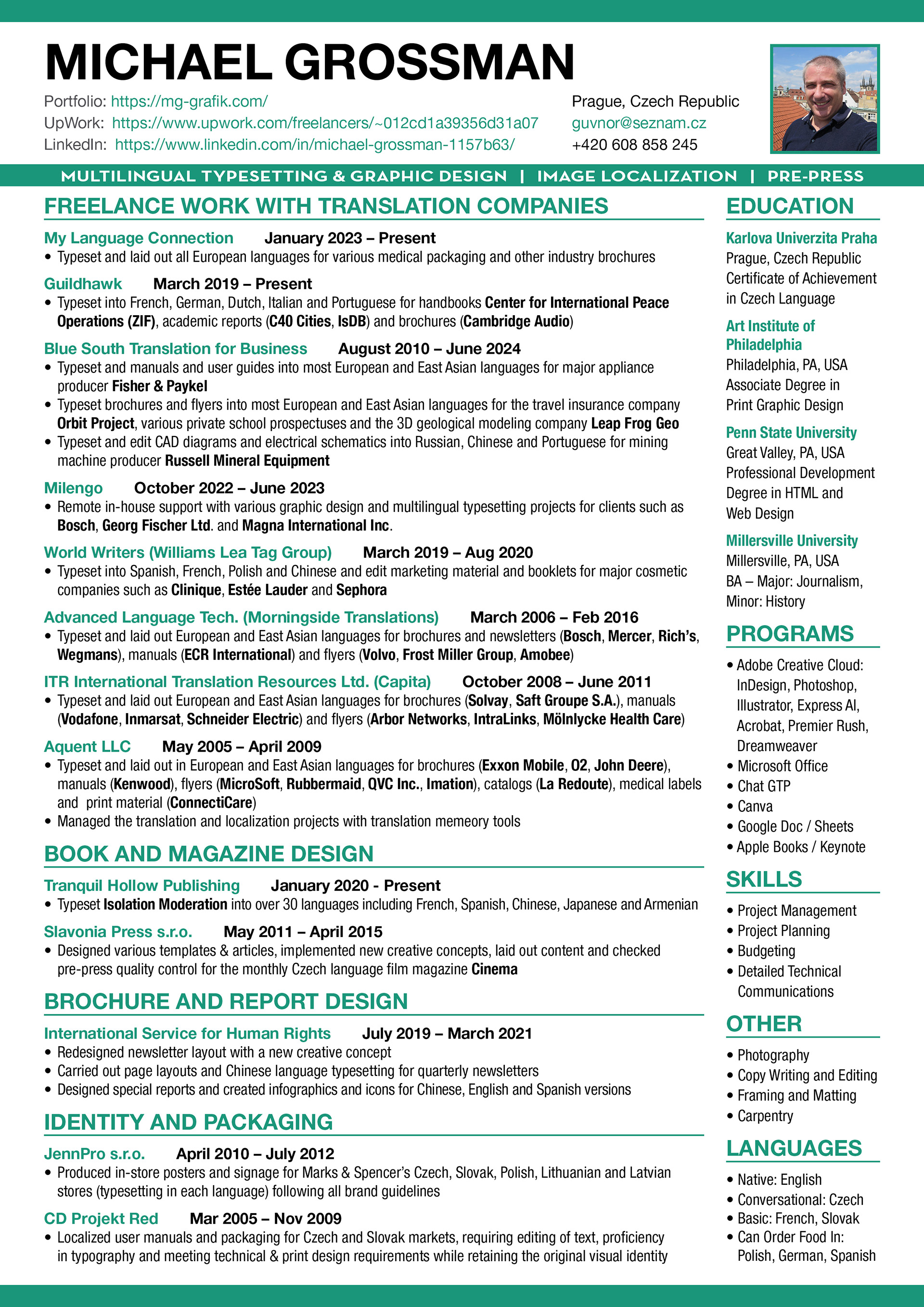 Multilingual Graphic Design