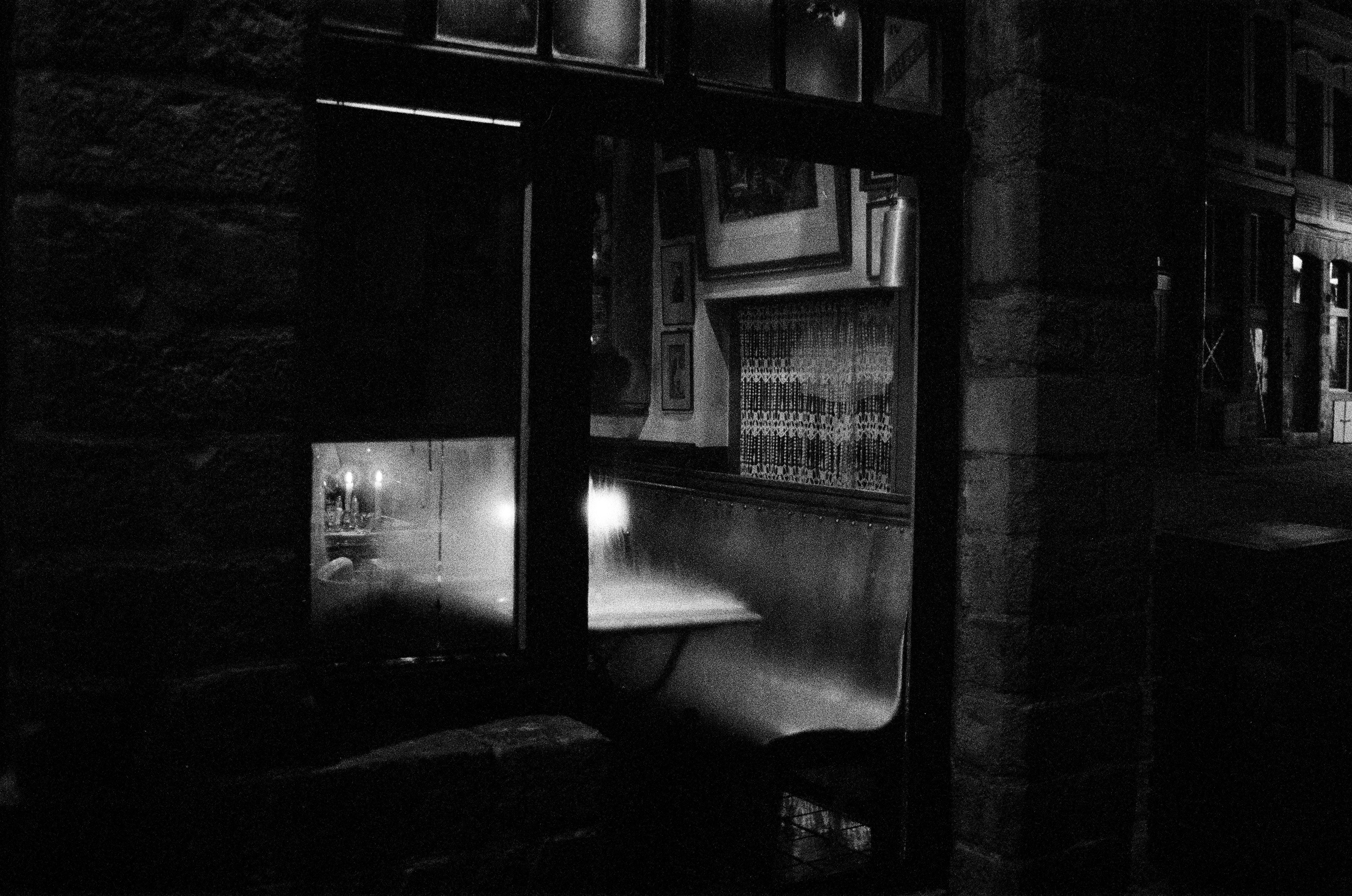 Photo argentique, sur pellicule Ilford Delta 3200