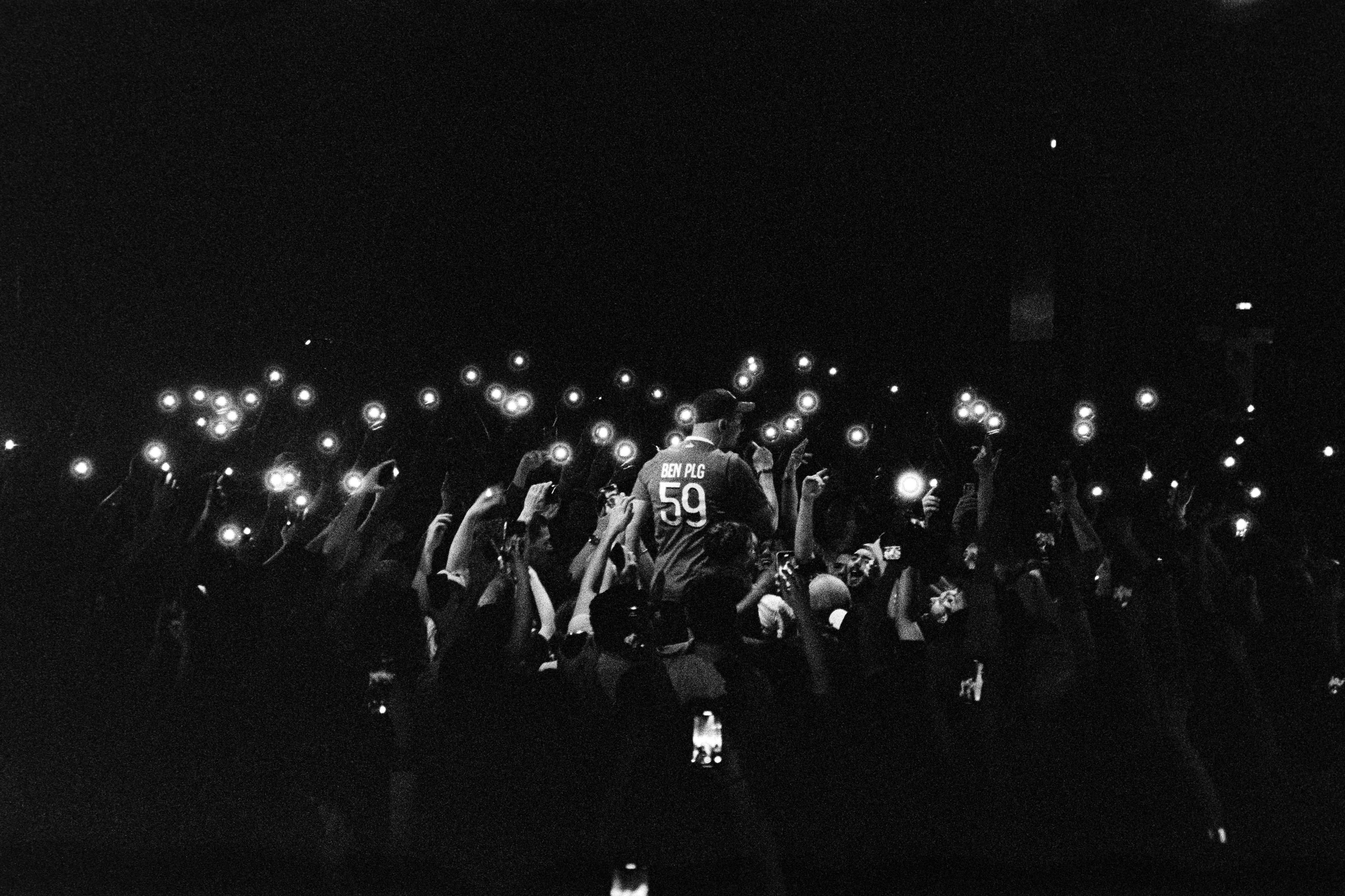 BEN PLG - Photo argentique, sur pellicule Ilford HP5 pousée à 1600