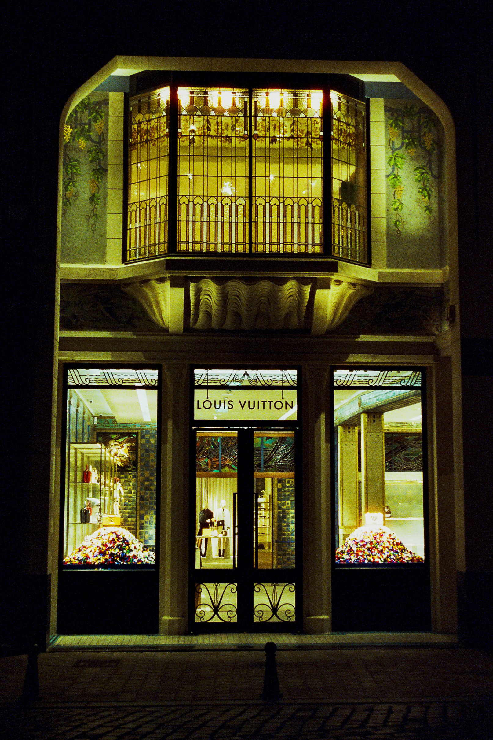 Photo argentique, sur pellicule Cinestill 800T
