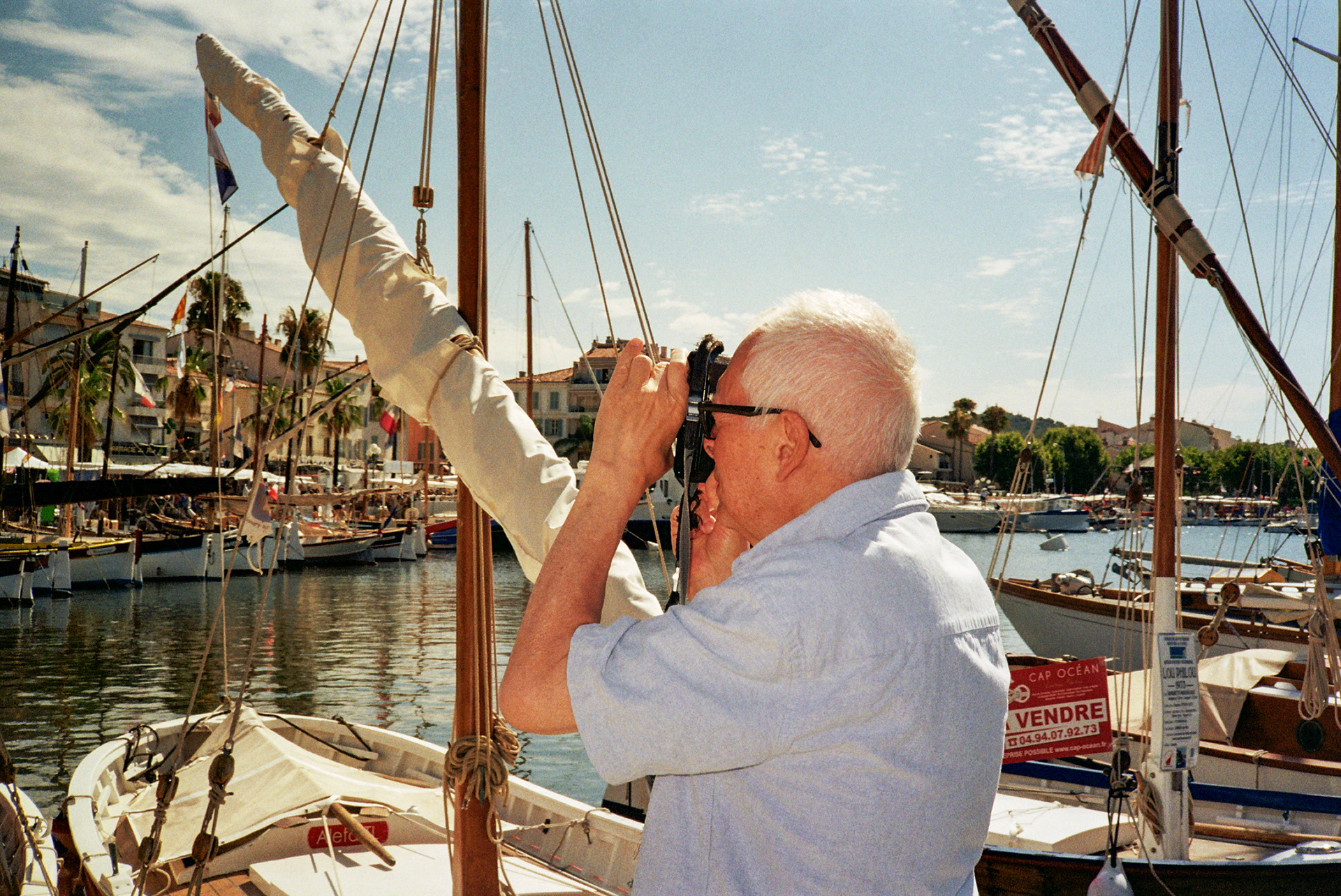 Photo argentique, sur pellicule Kodak Gold 200