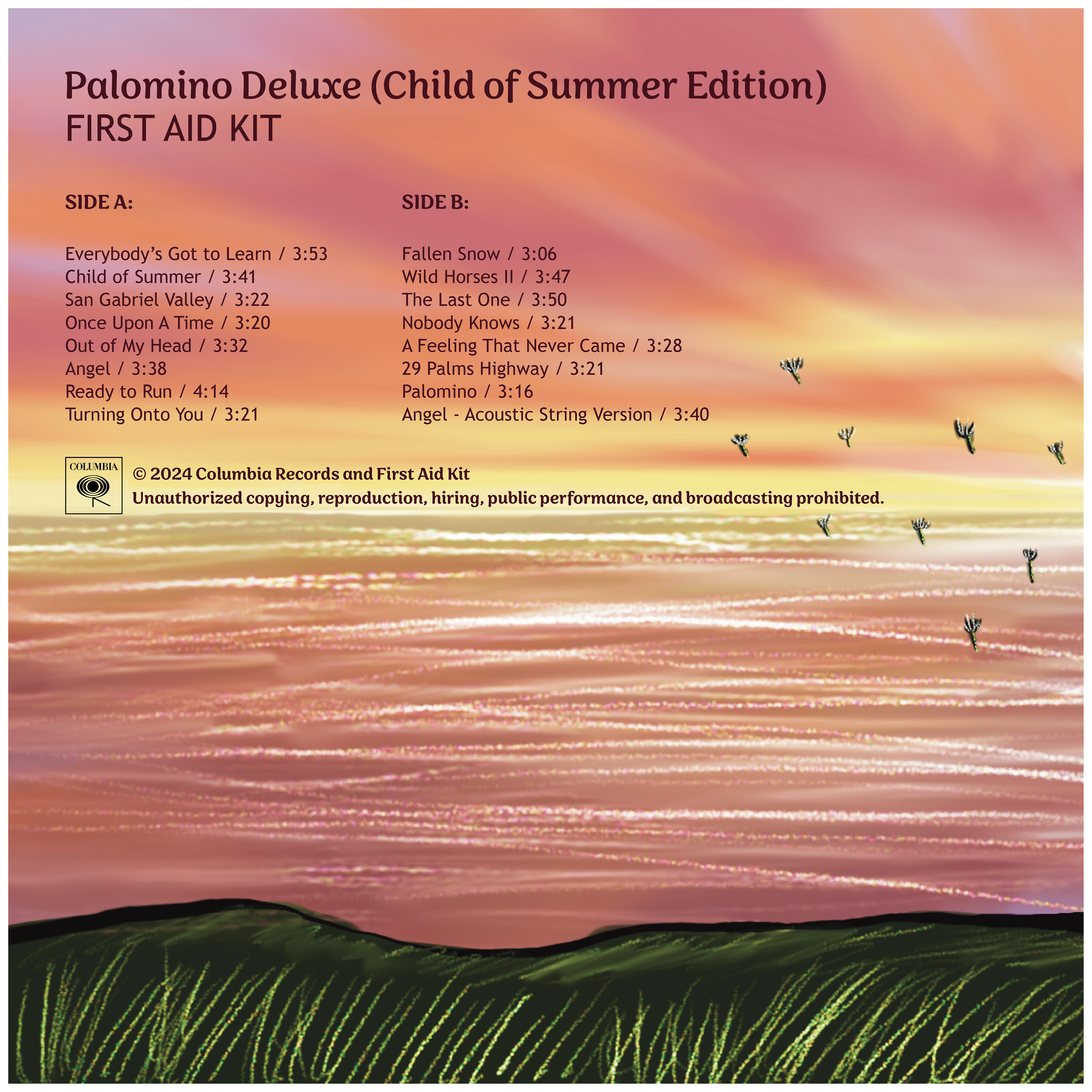Album Design Back Cover