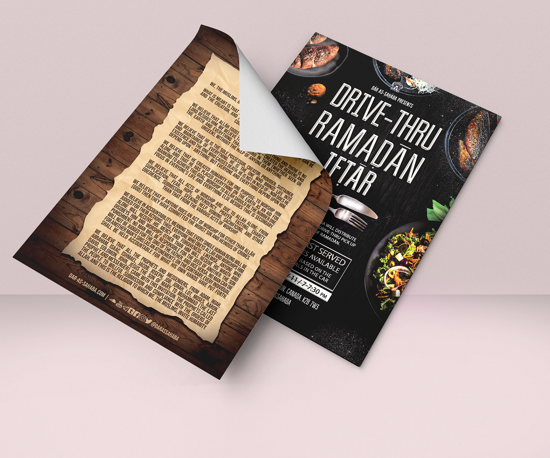 Corporate A4 Paper Stationery Mockup