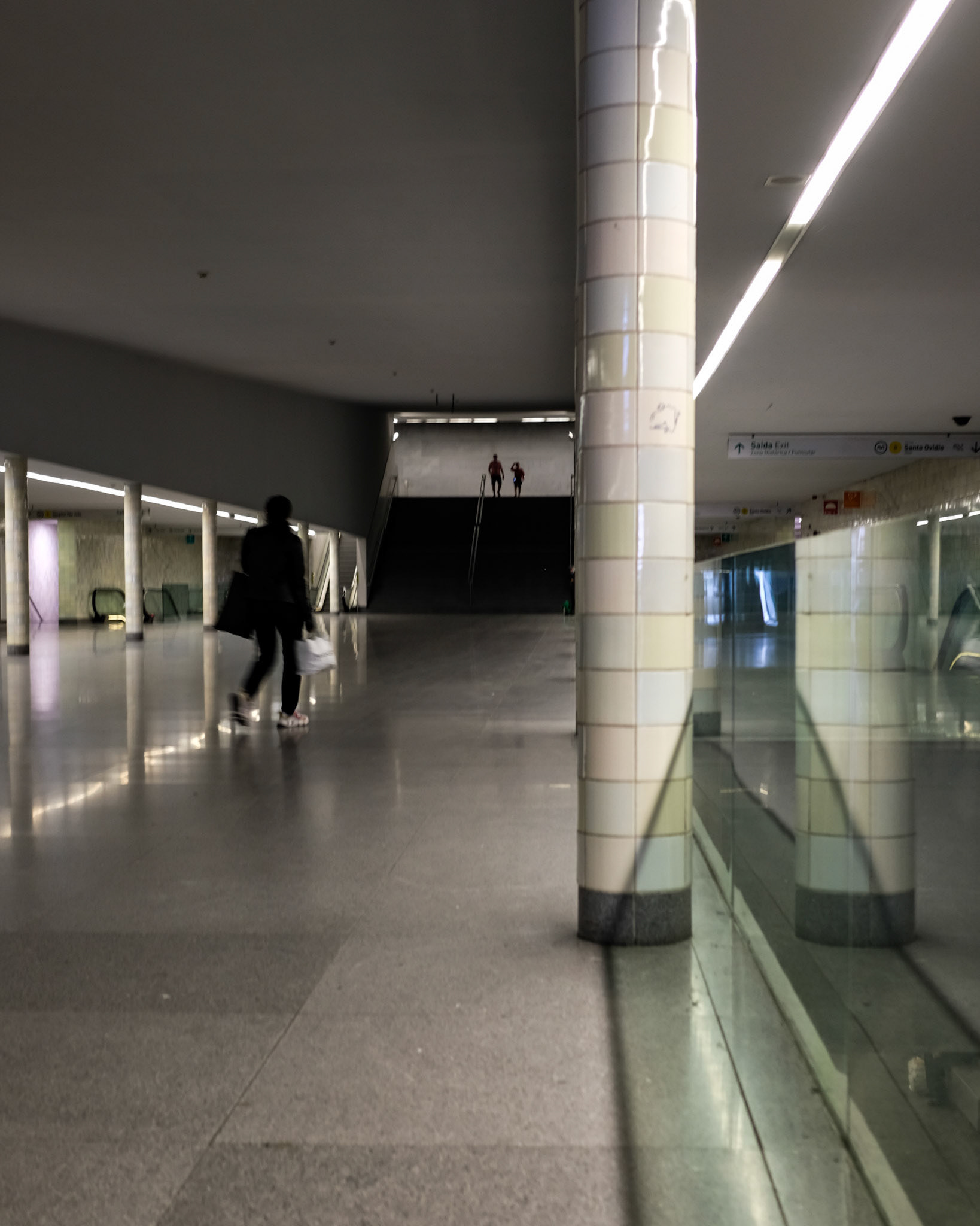São Bento Metro, Porto, Portugal by Álvaro Siza