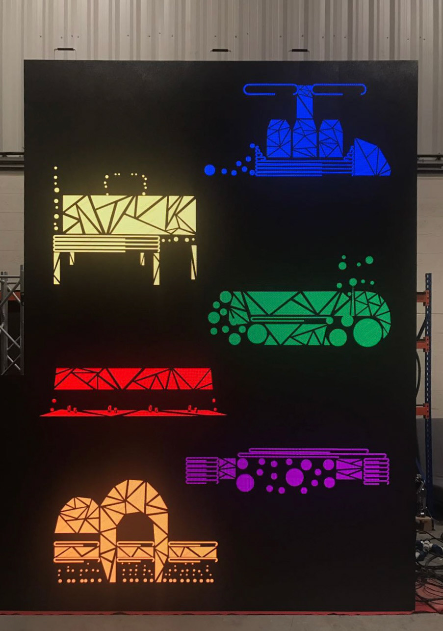 LED Module Testing Process