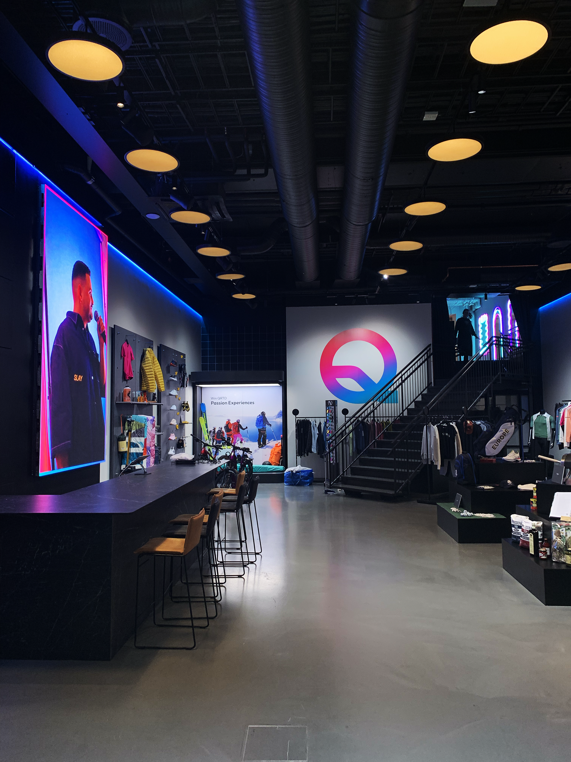 QRTD studio and shop at Akerbrygge, Oslo