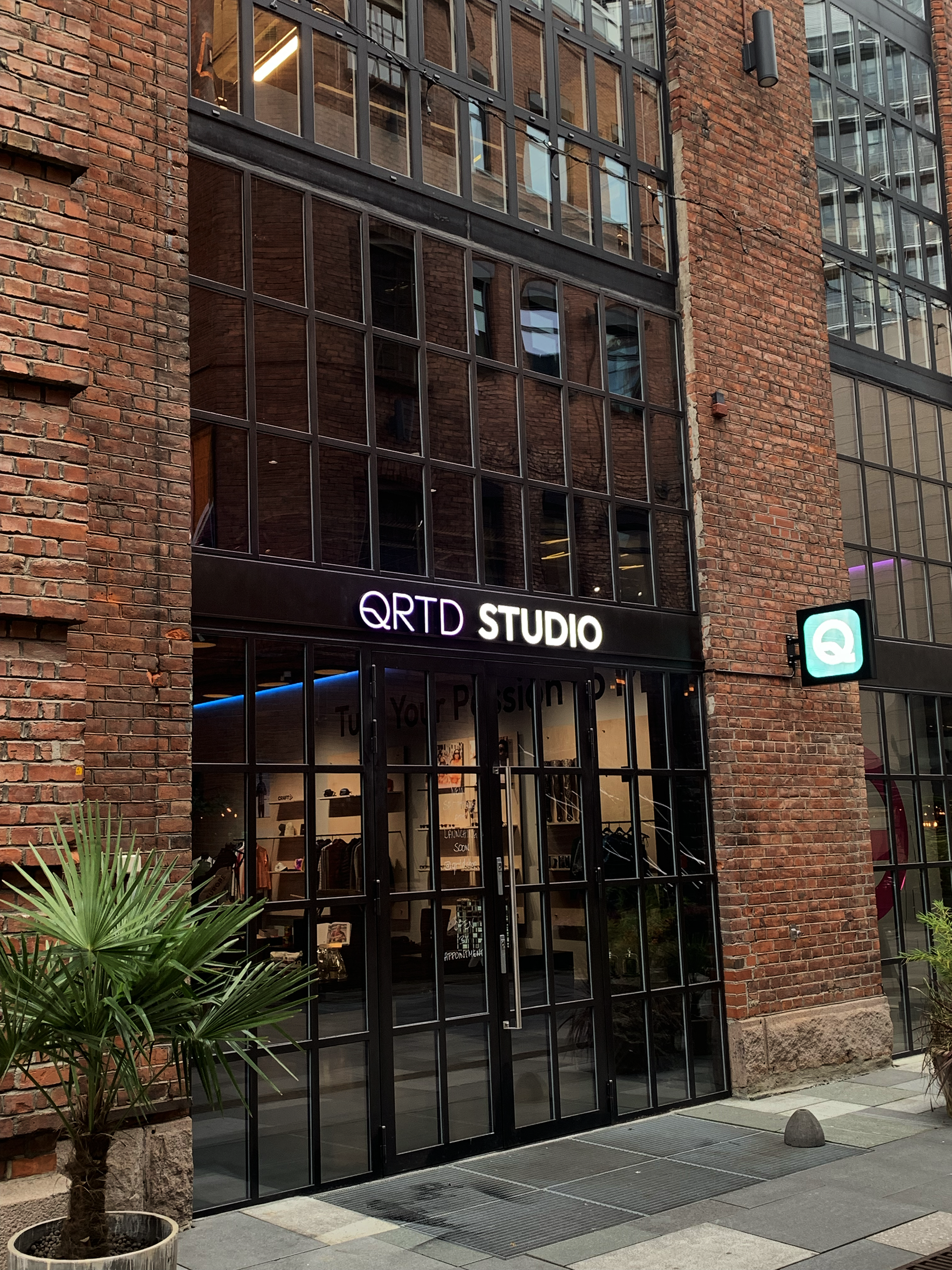 QRTD studio and shop at Akerbrygge, Oslo