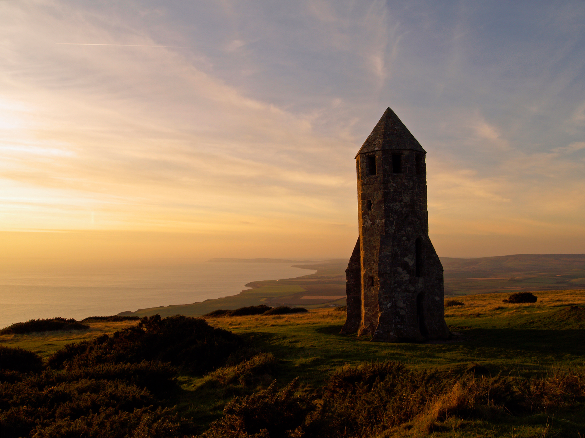 The 'Pepperpot' on St Catherine's Down