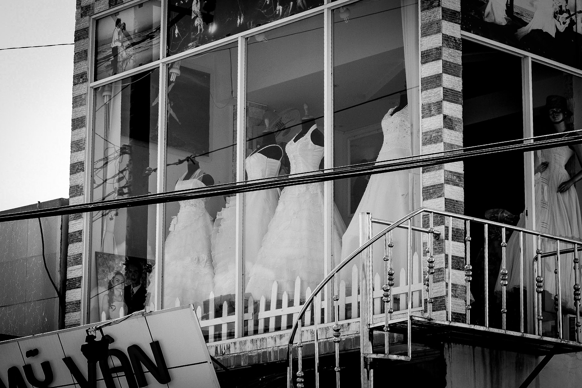 Bröllopsperioden var annalkande även i småstaden Duong Dong.