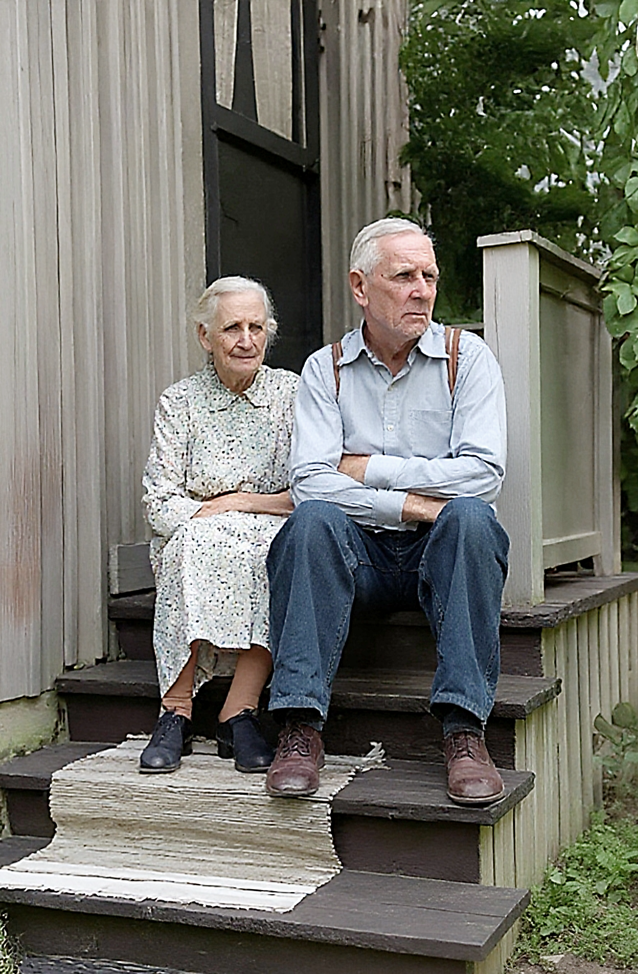 En bild till på det här fina paret Burman, Ingrids mamma och pappa.