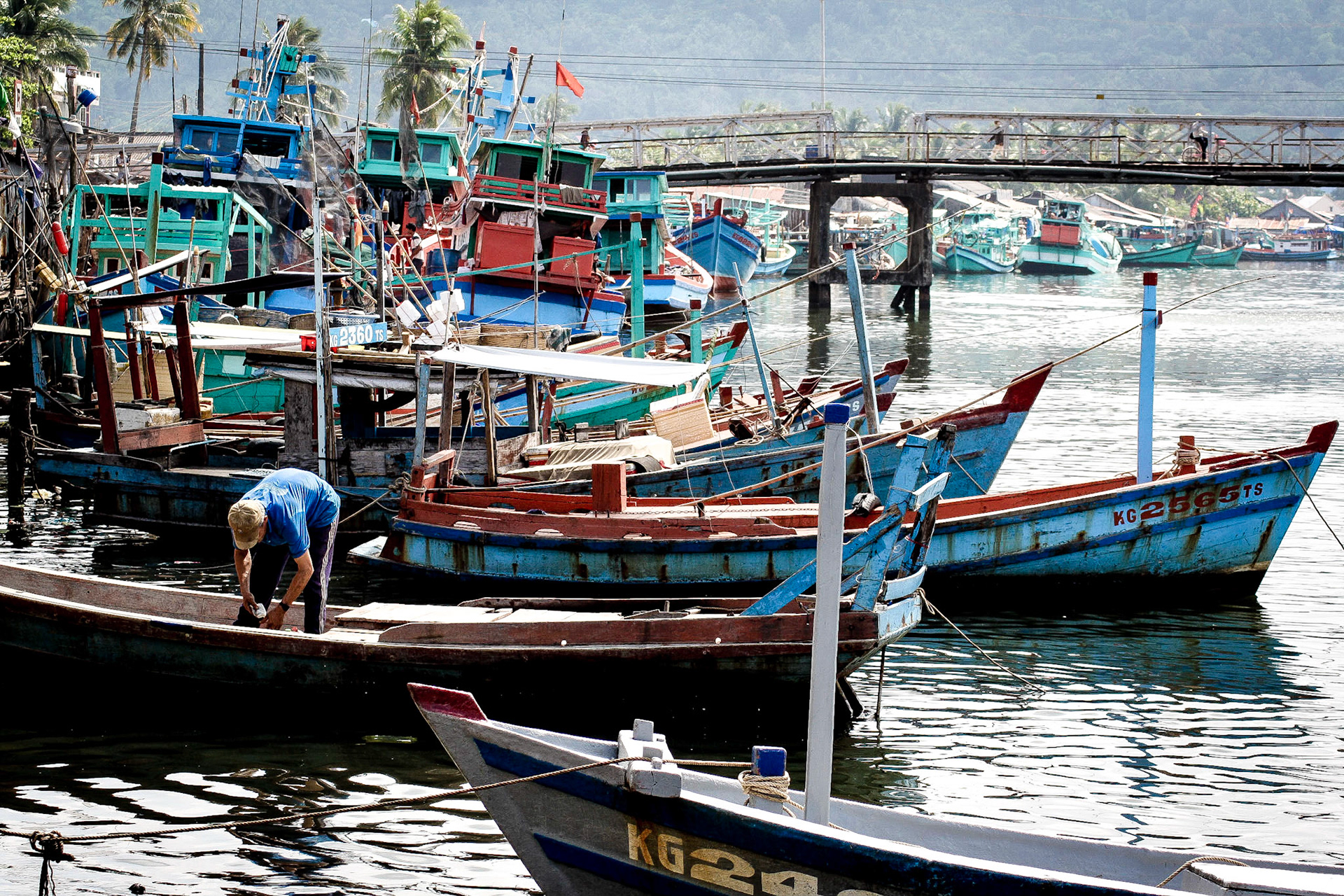 Speditionsfirmans lastplats.